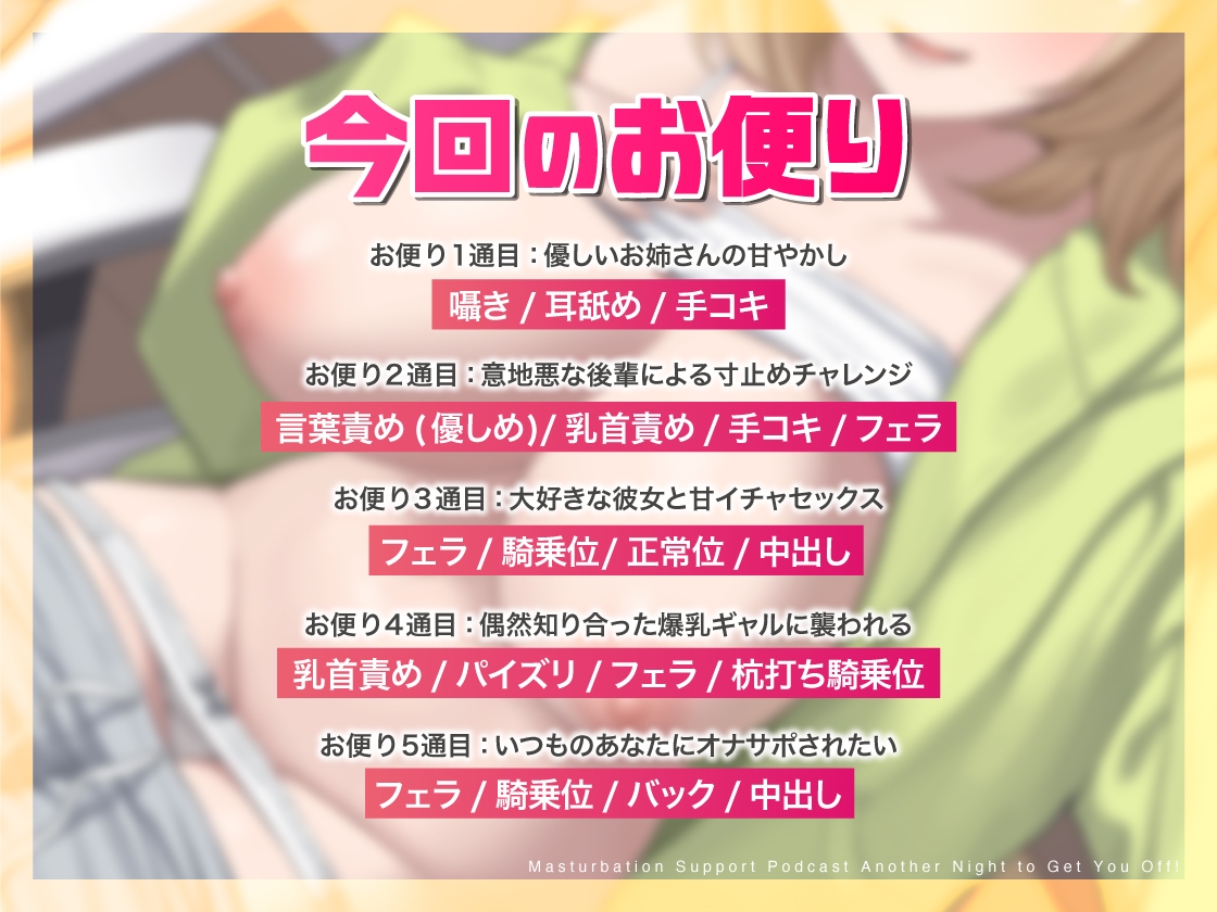 オナサポポッドキャスト~変幻自在のシコらせラジオ～今夜もシコらせNight！～