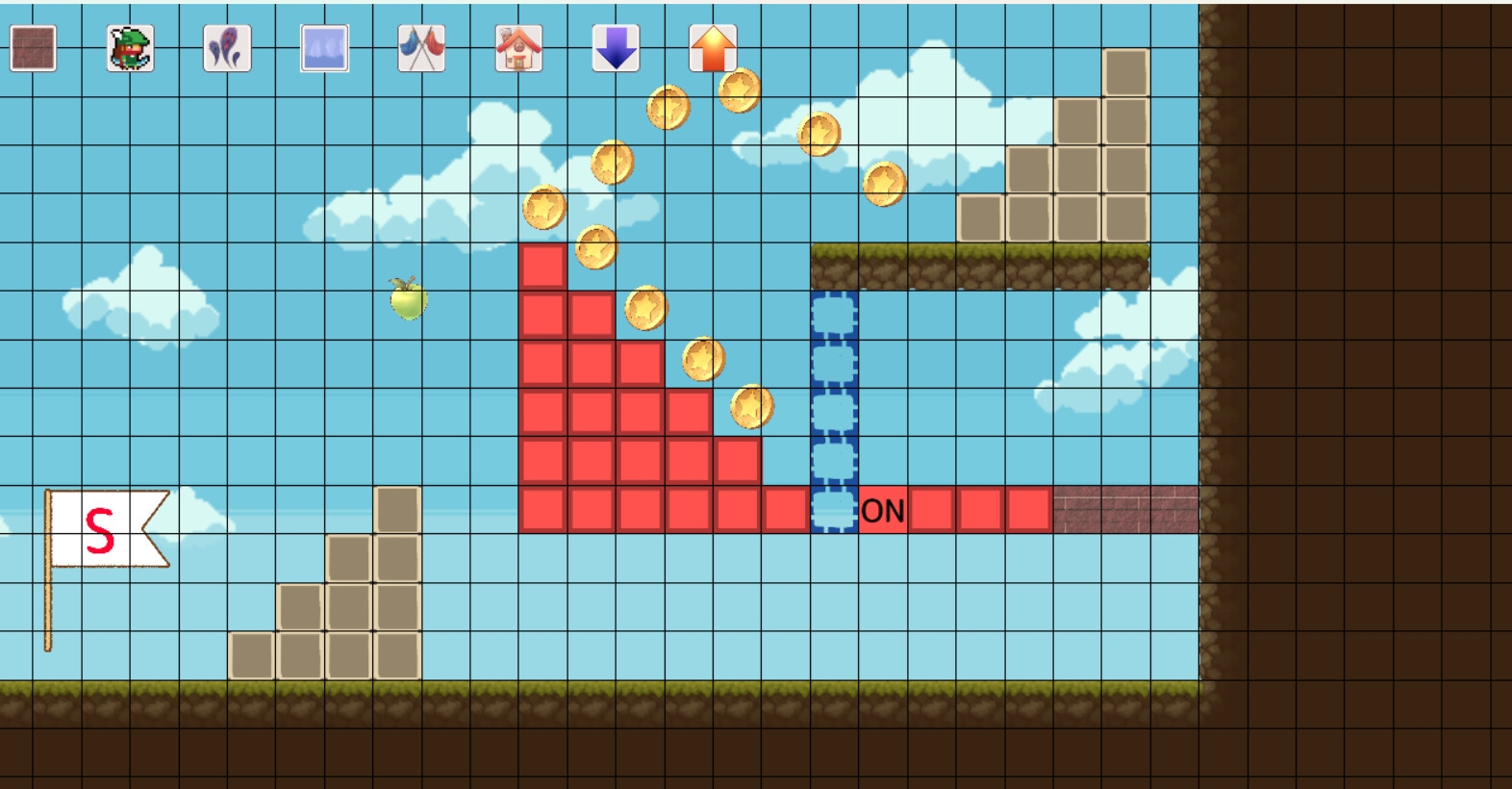 ゲームが作れる！アクションゲームエディッター「メーカーゲーム」