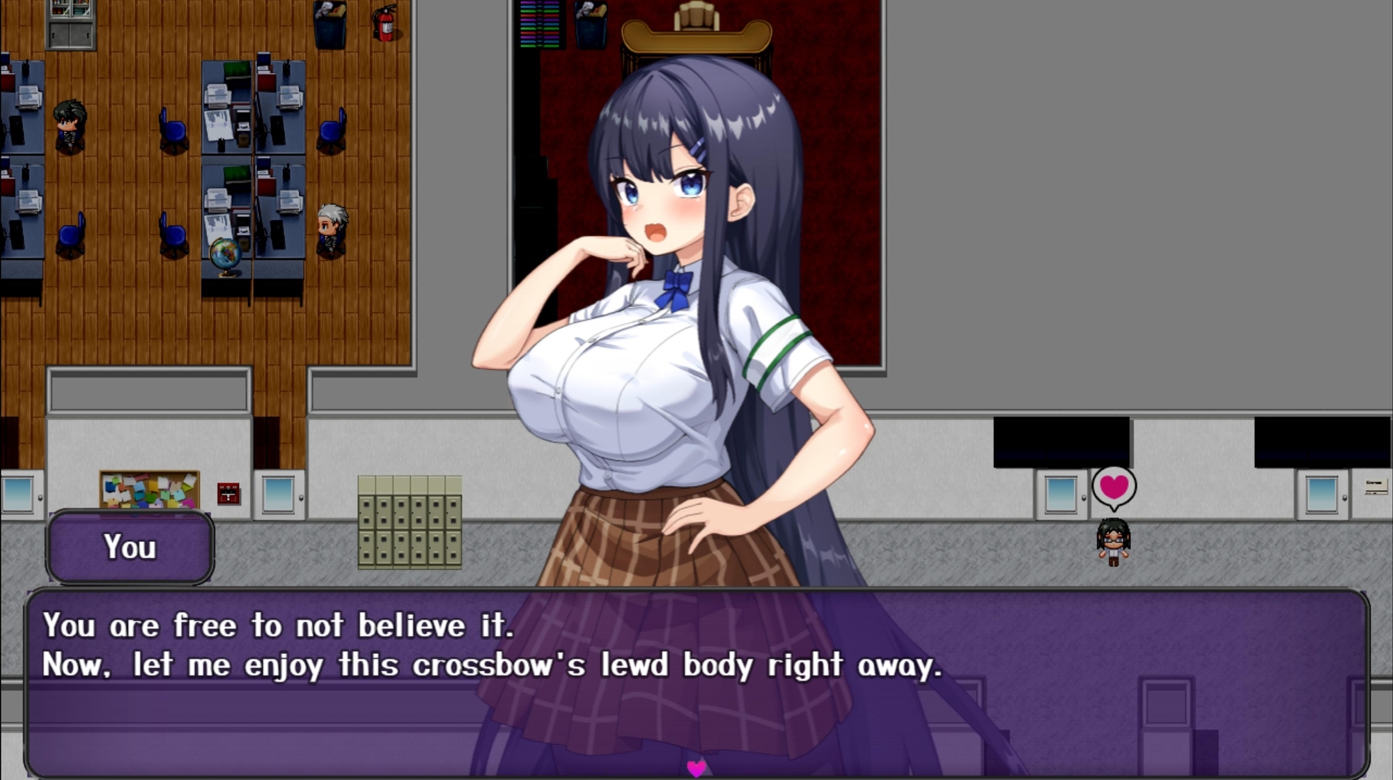 Cheat App NTR: Sisters Cocone and Shino, who are made to handle men's semen. English patch