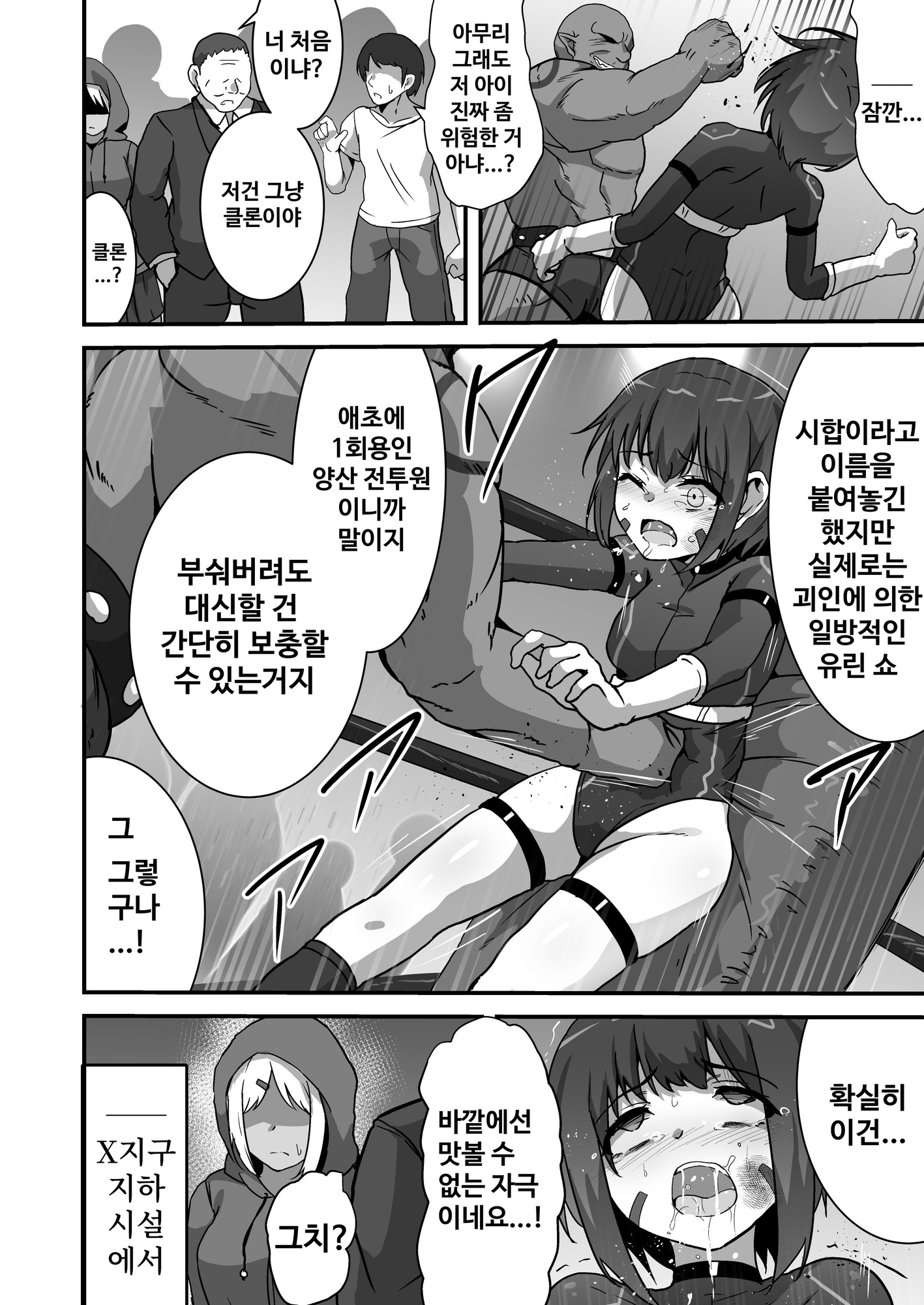 【韓国語版】虐宴 -地下リングで壊されるヒロイン-