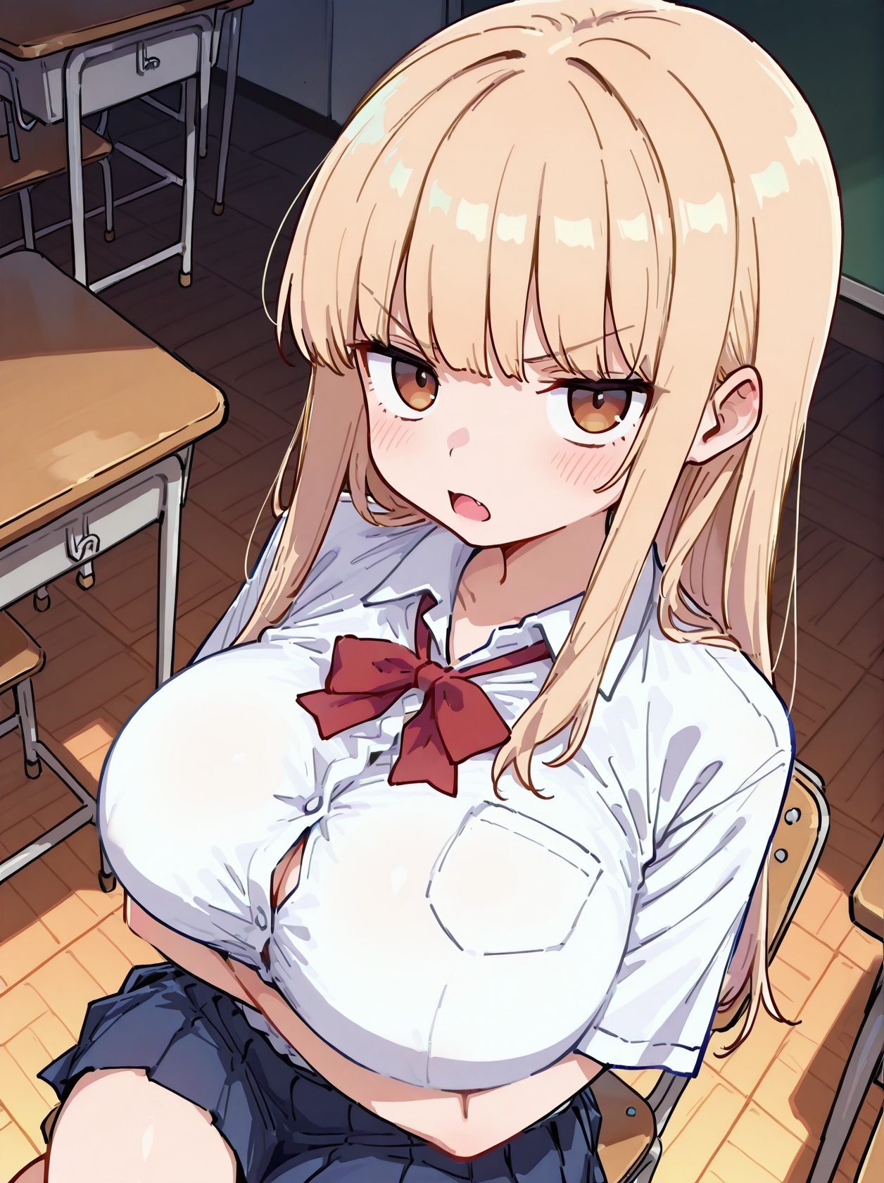 学園No.1金髪ヤンキーが最弱陰キャに催○マゾ雌♡にされて耳元で囁く甘やかし生中出しSEX