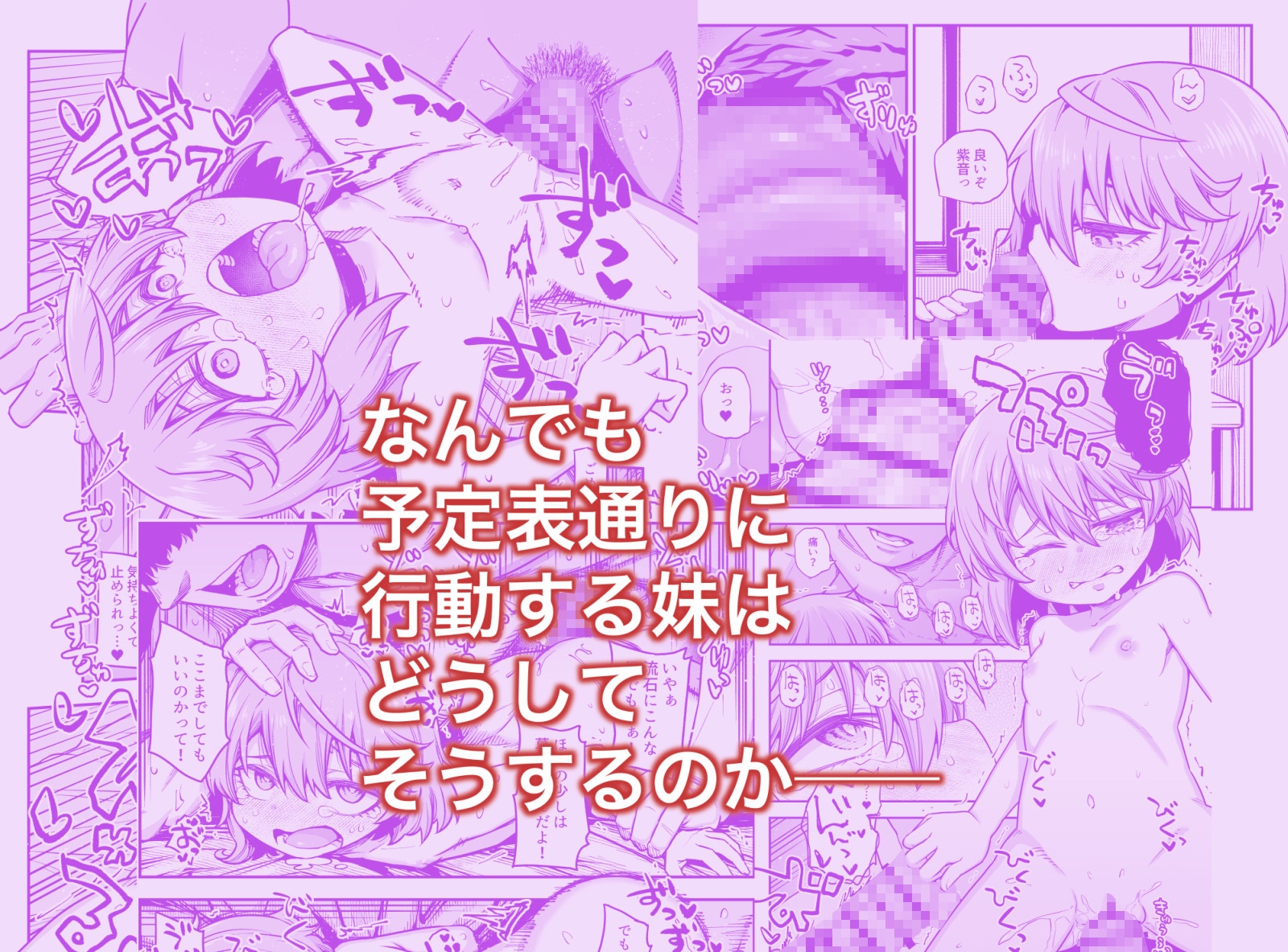 僕の妹は予定表通りにしか行動できない