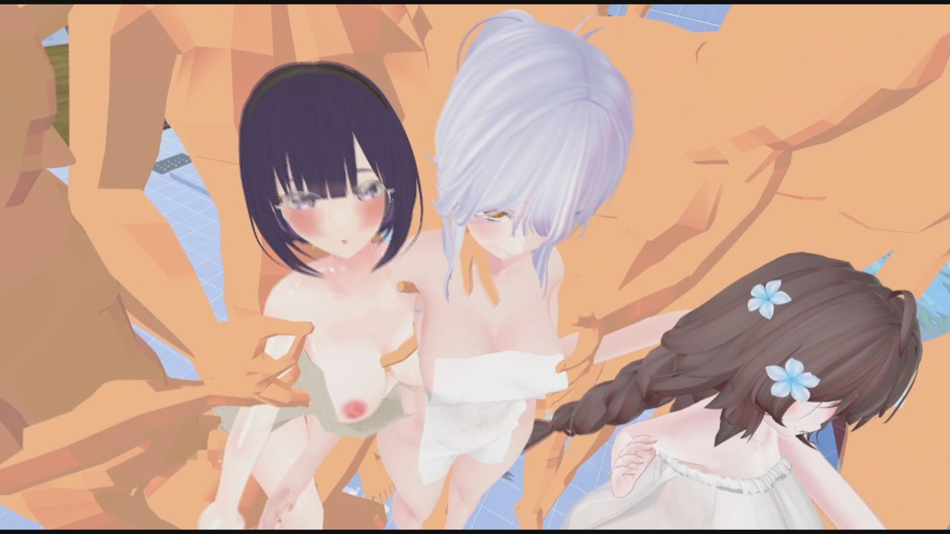 【ポプロCVR】視聴者が待つ銭湯の男湯に入る配信