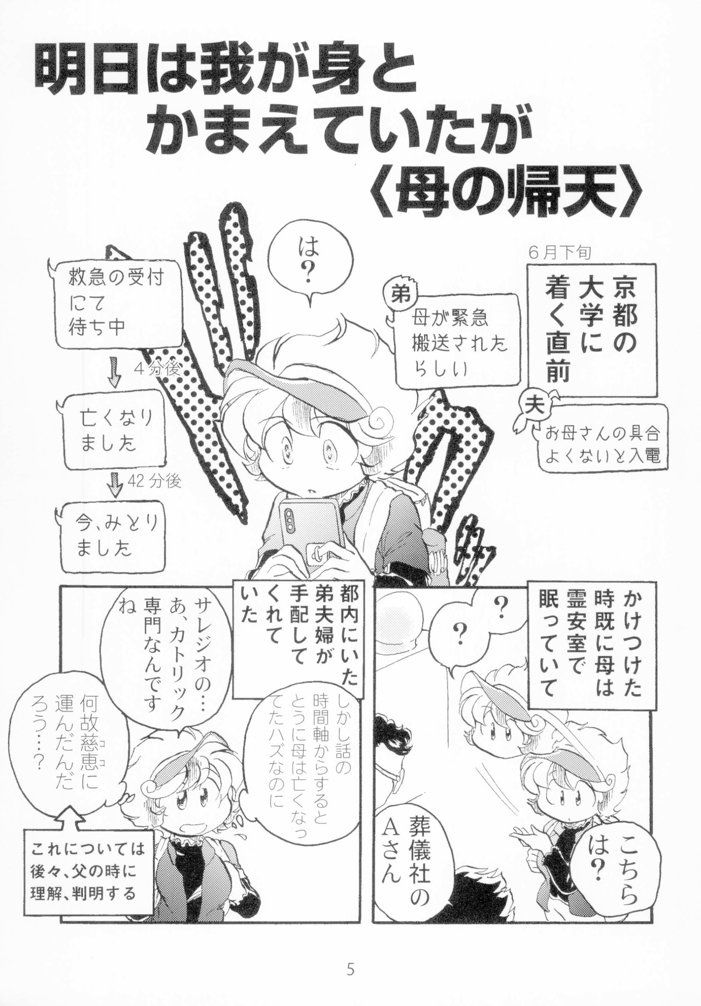 一本木蛮個人誌62　亜州漫帝之五十五　相続まんが日記