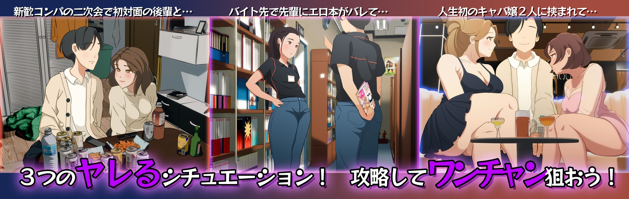 ヤレたかもーめんと