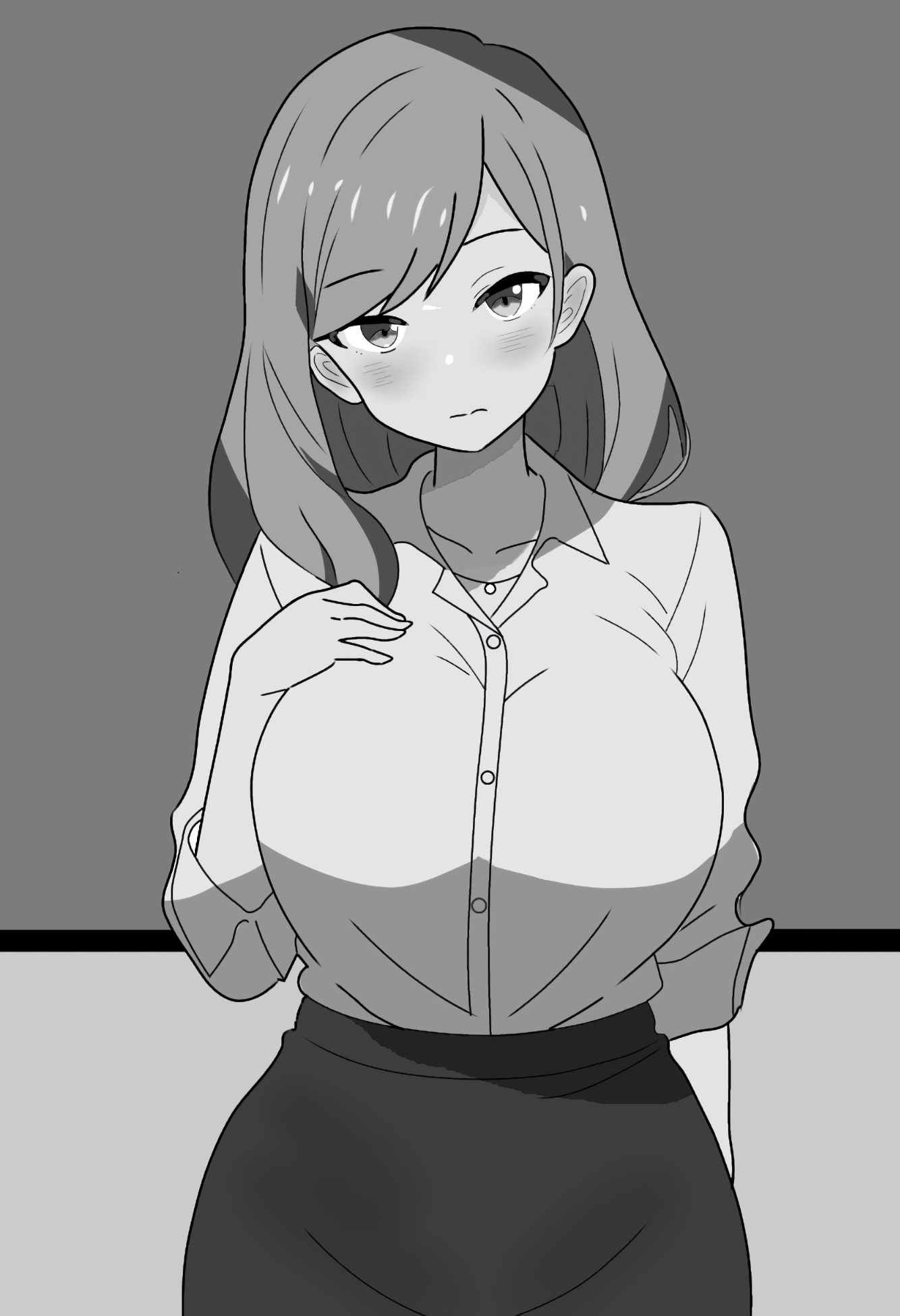 美術部の女教師を全裸モデルにした話。