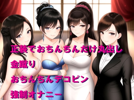 男ひとりの婚活パーティーで恥ずかしいところ丸出しの晒し物にされちゃう