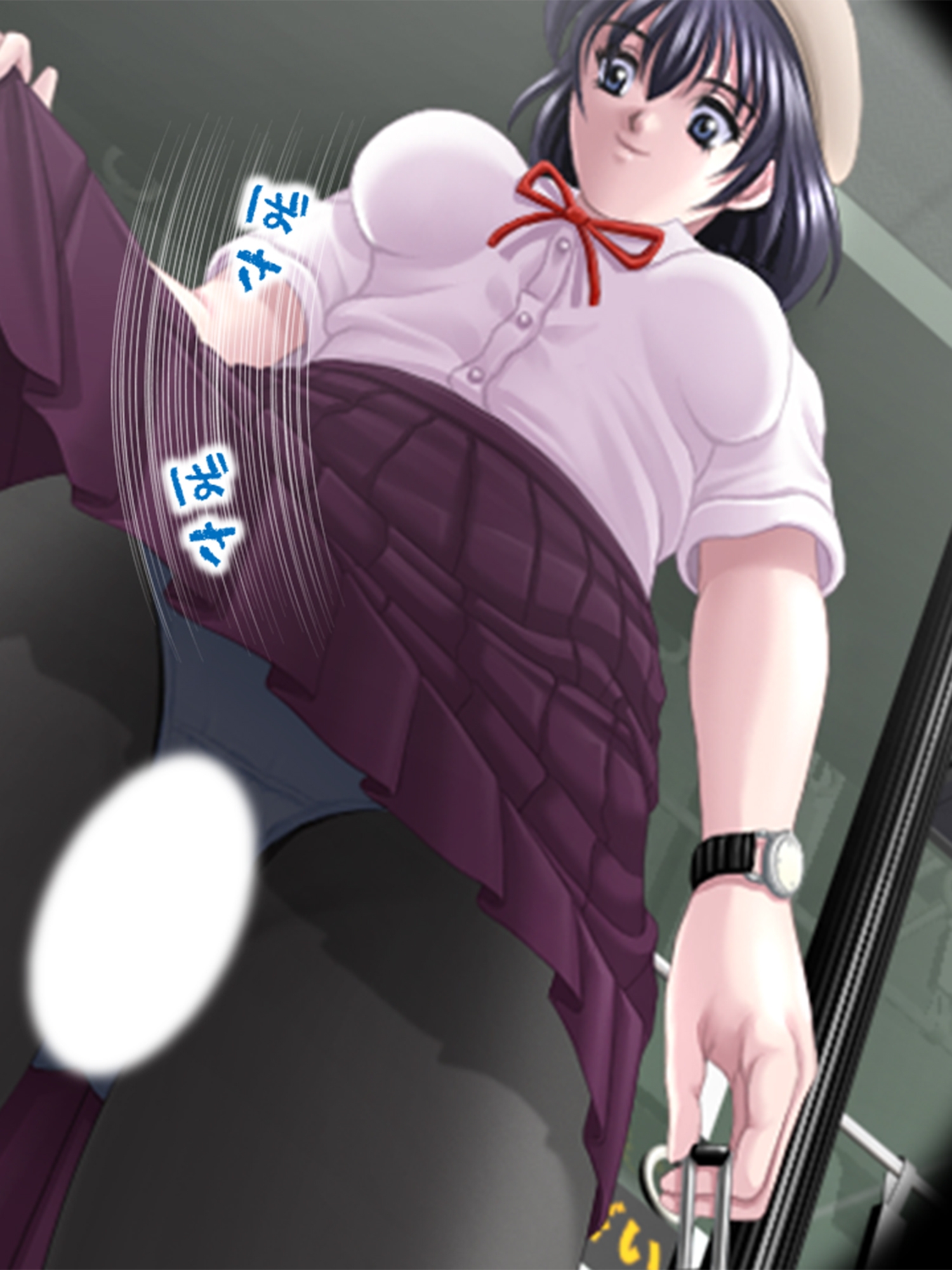 バスの中で逃げ場を失ったJKを無理矢理… <総集編>