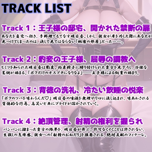 王子様系ヒロインに拘束されオスブタ奴○になっちゃうお話