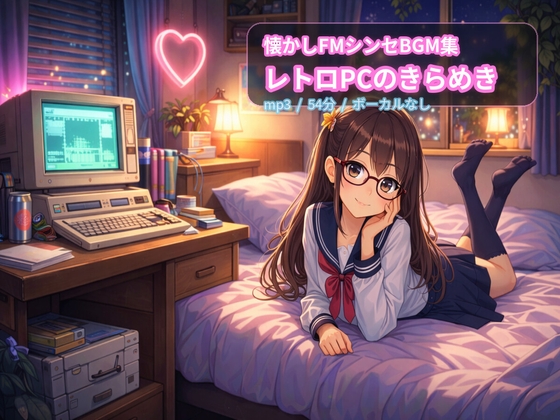 懐かしFMシンセBGM集 ― レトロPCのきらめき(54分/ボーカルなし)