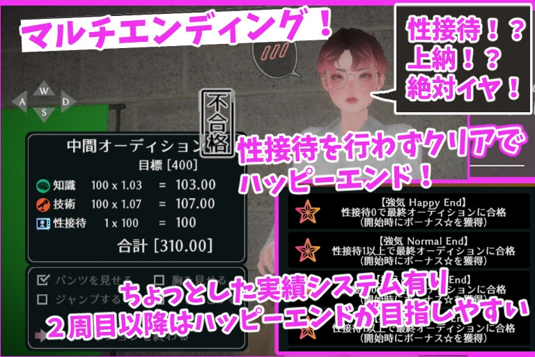 昼と夜のアナウンサー