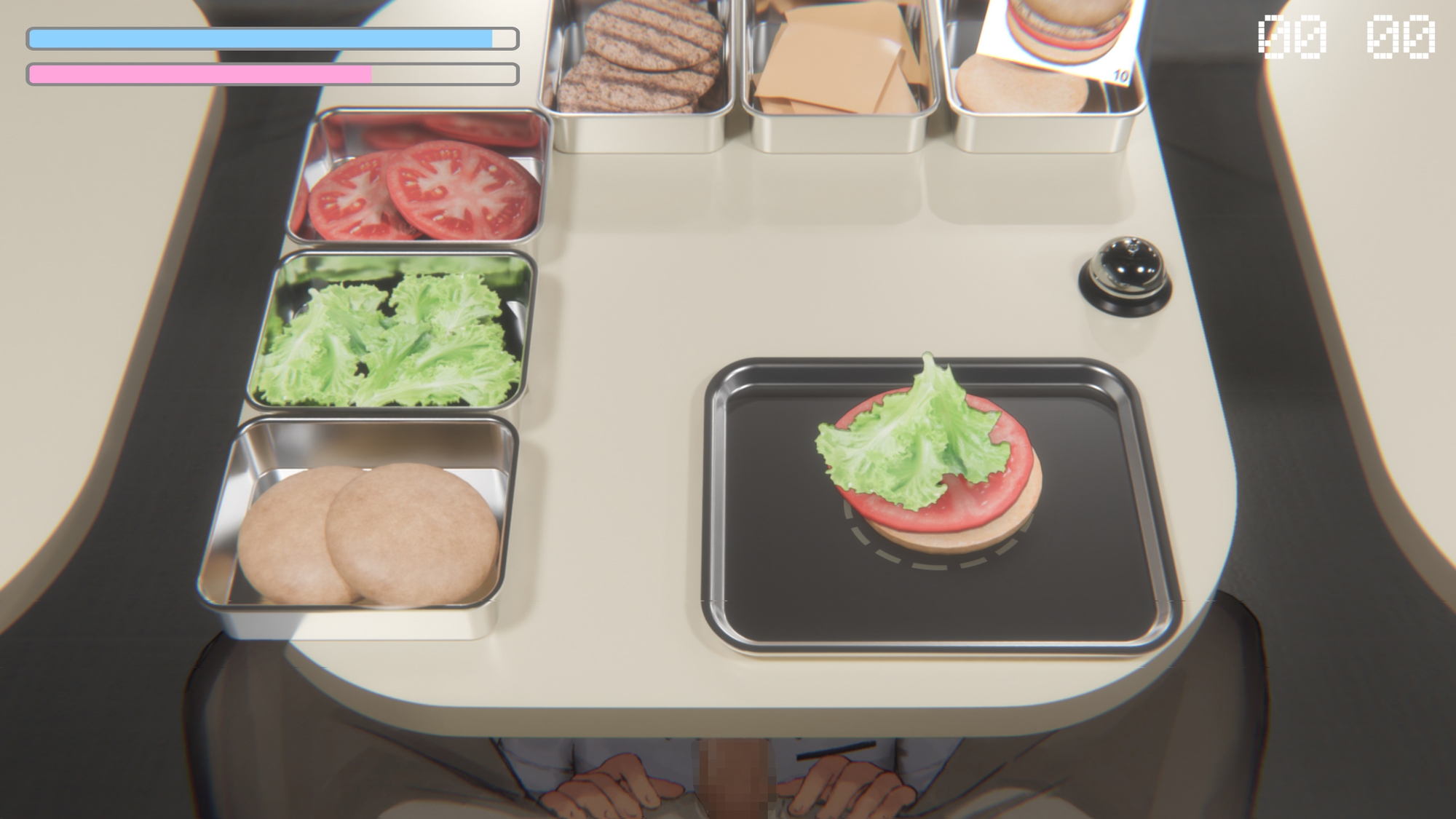 Four Nights at the Burger Shop ～ハンバーガー食べながら食べられるミニゲーム～