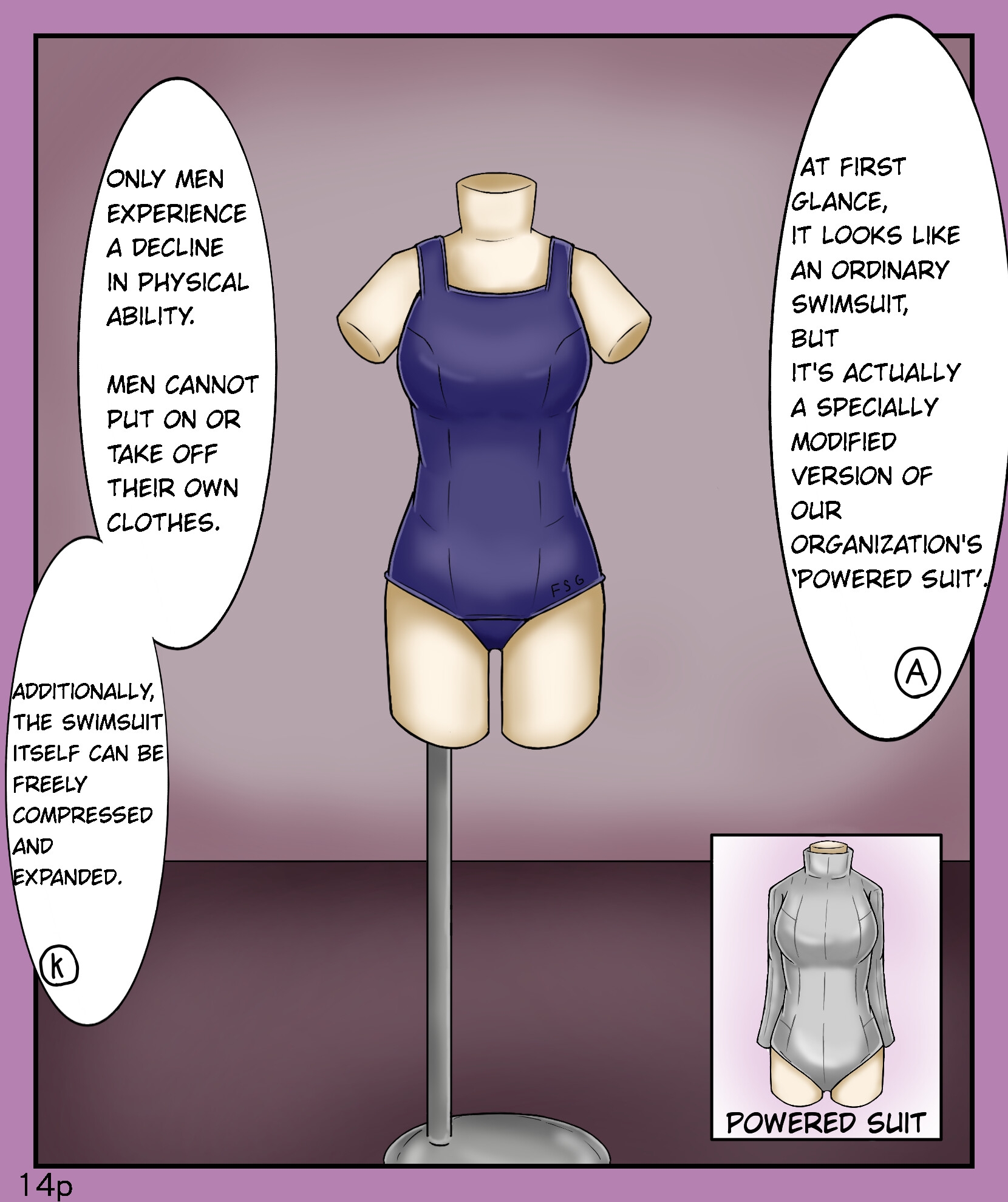 【Girls world side FSG 】【Girls world side FSG+】ENG ver. Two-piece set