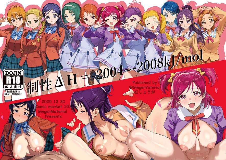 制性ΔH=-2004~-2008kJ/mol