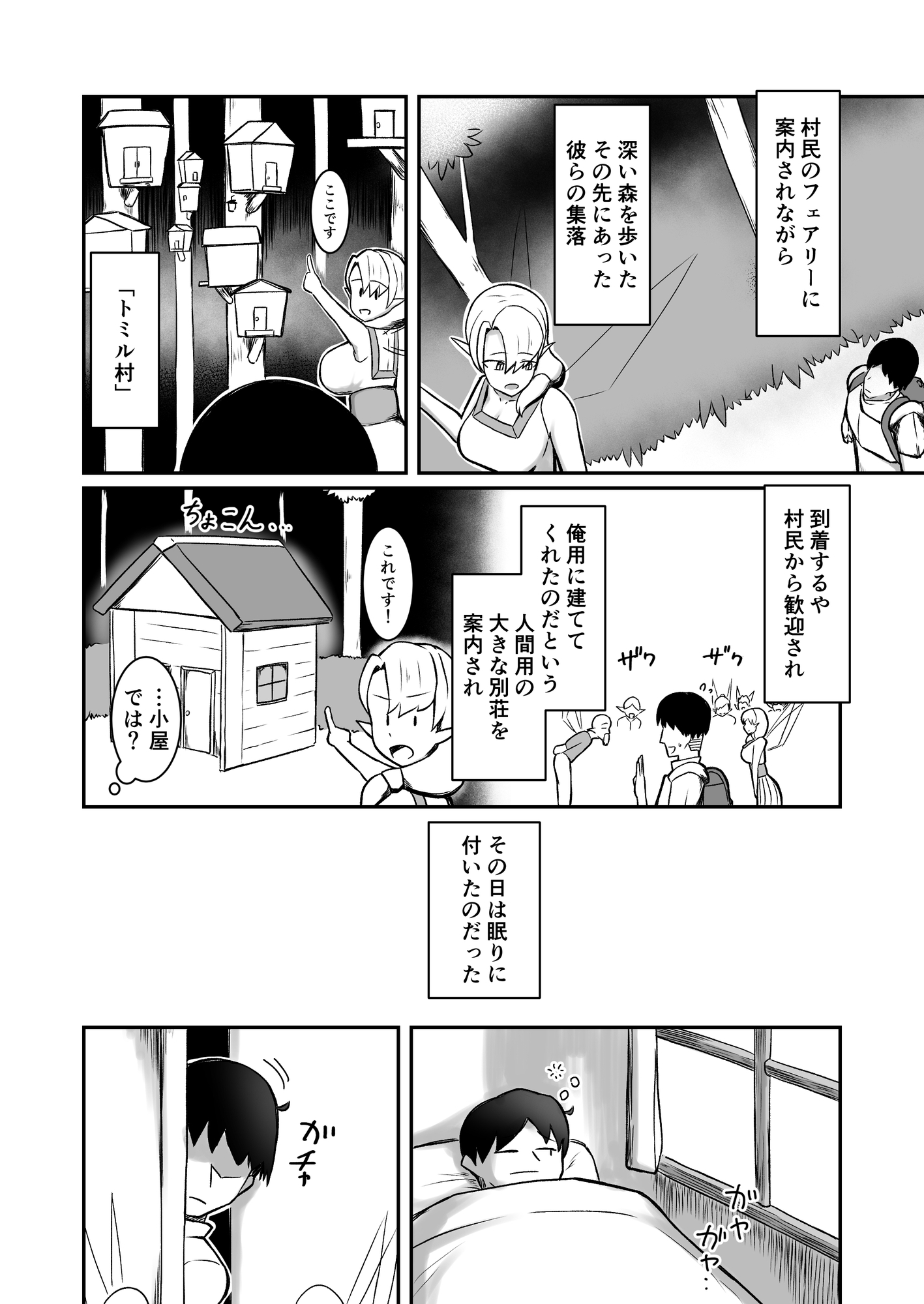 妖精村の冒険者
