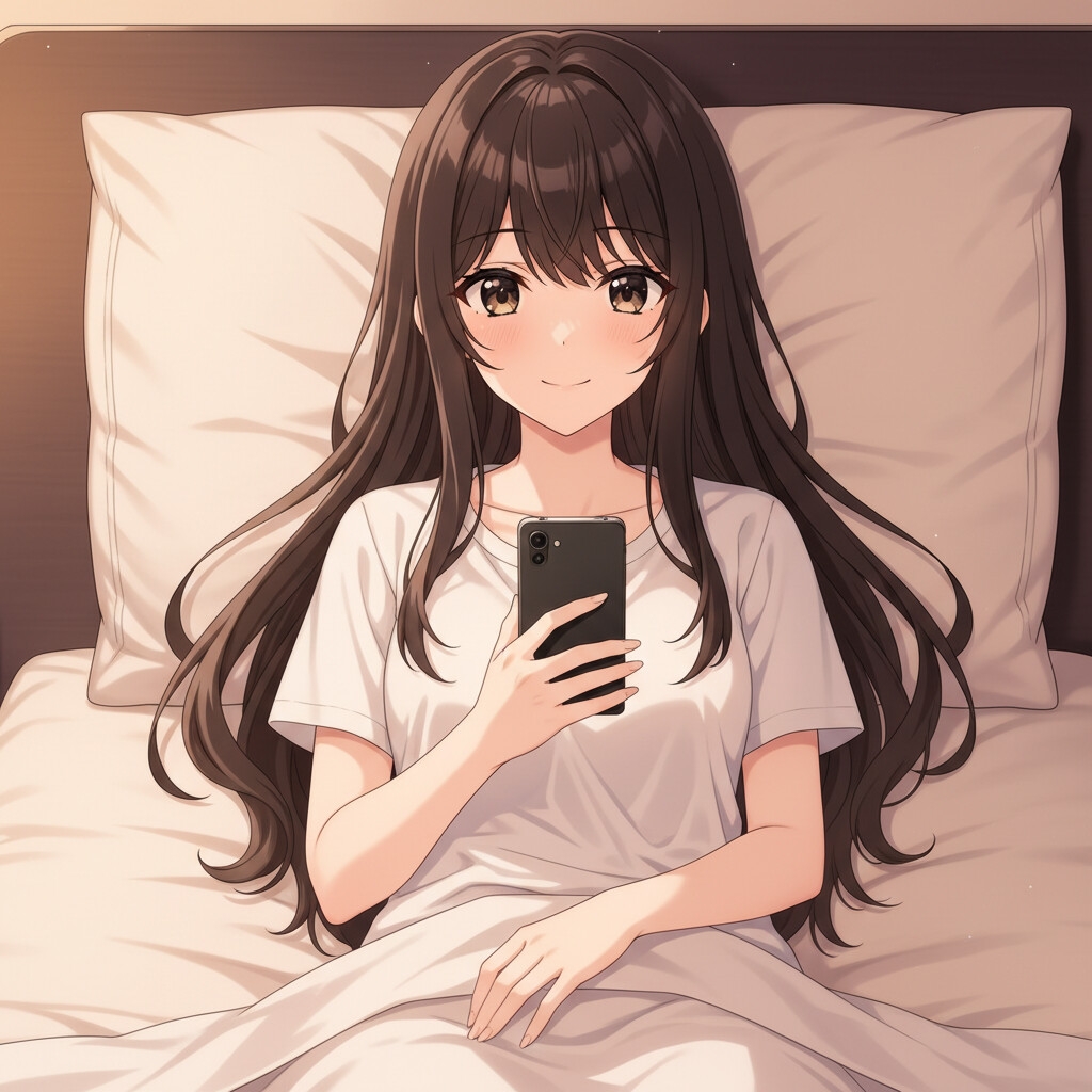 夜を繋ぐ、切れない電話