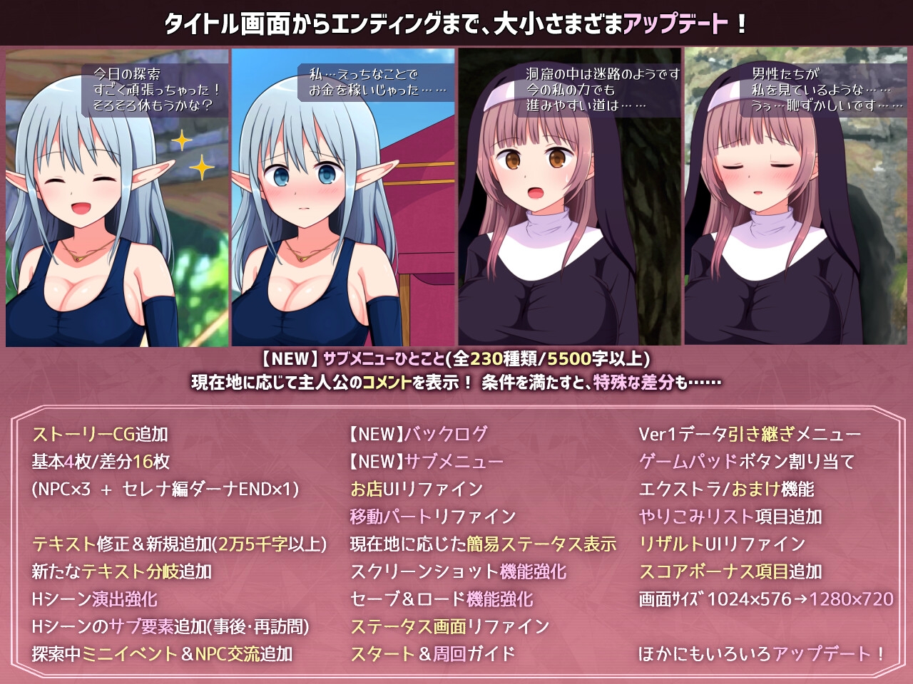 淫らな魔窟の探索者 Ver2+FD