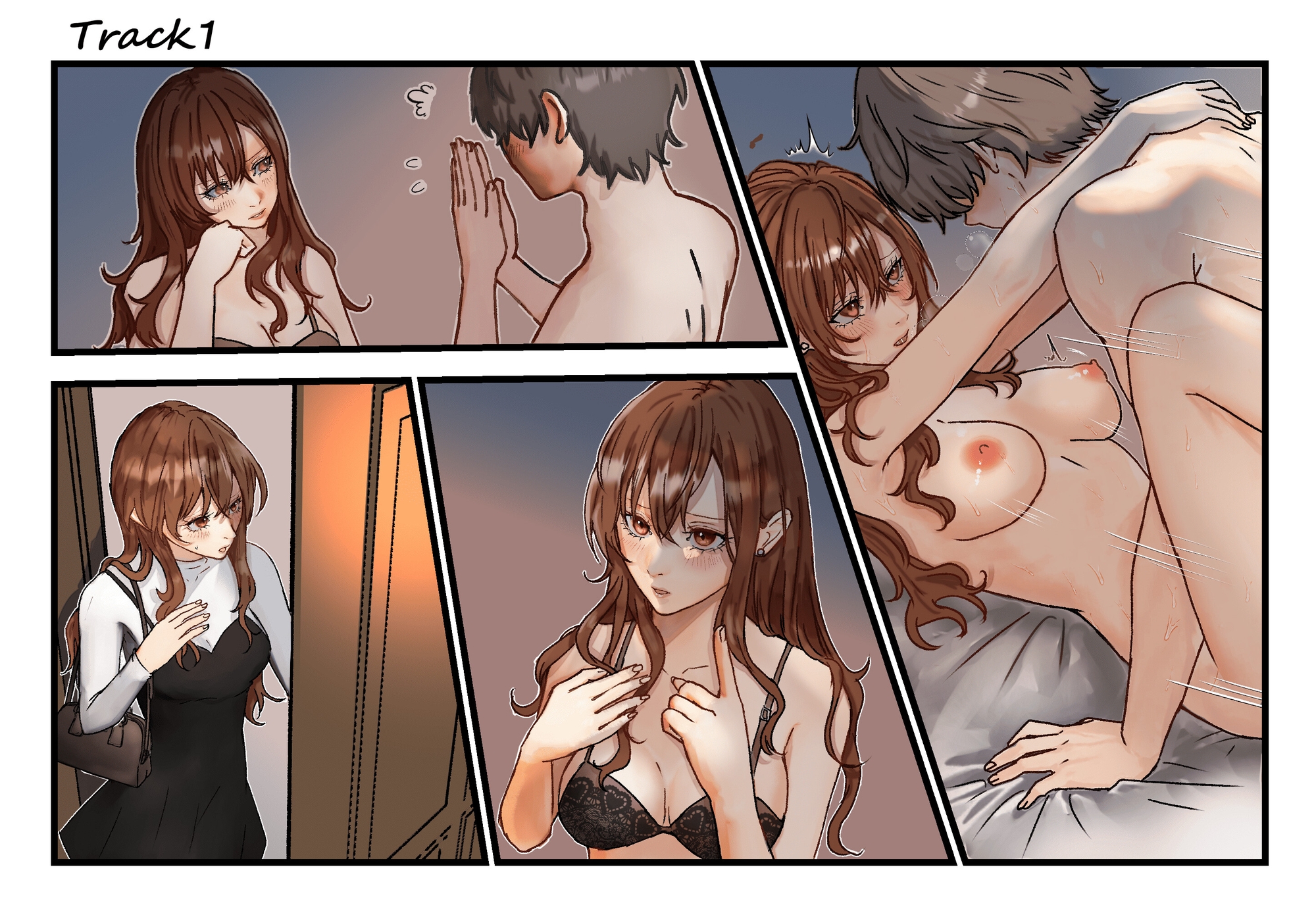 【KU100】寝取らせマゾのツボを理解し過ぎた彼女の『エスカレートしていく裏切り寝取らせ報告♡』～愛する彼女と僕はどこまで堕ちるのか～【90分超の漫画付き動画も同梱】