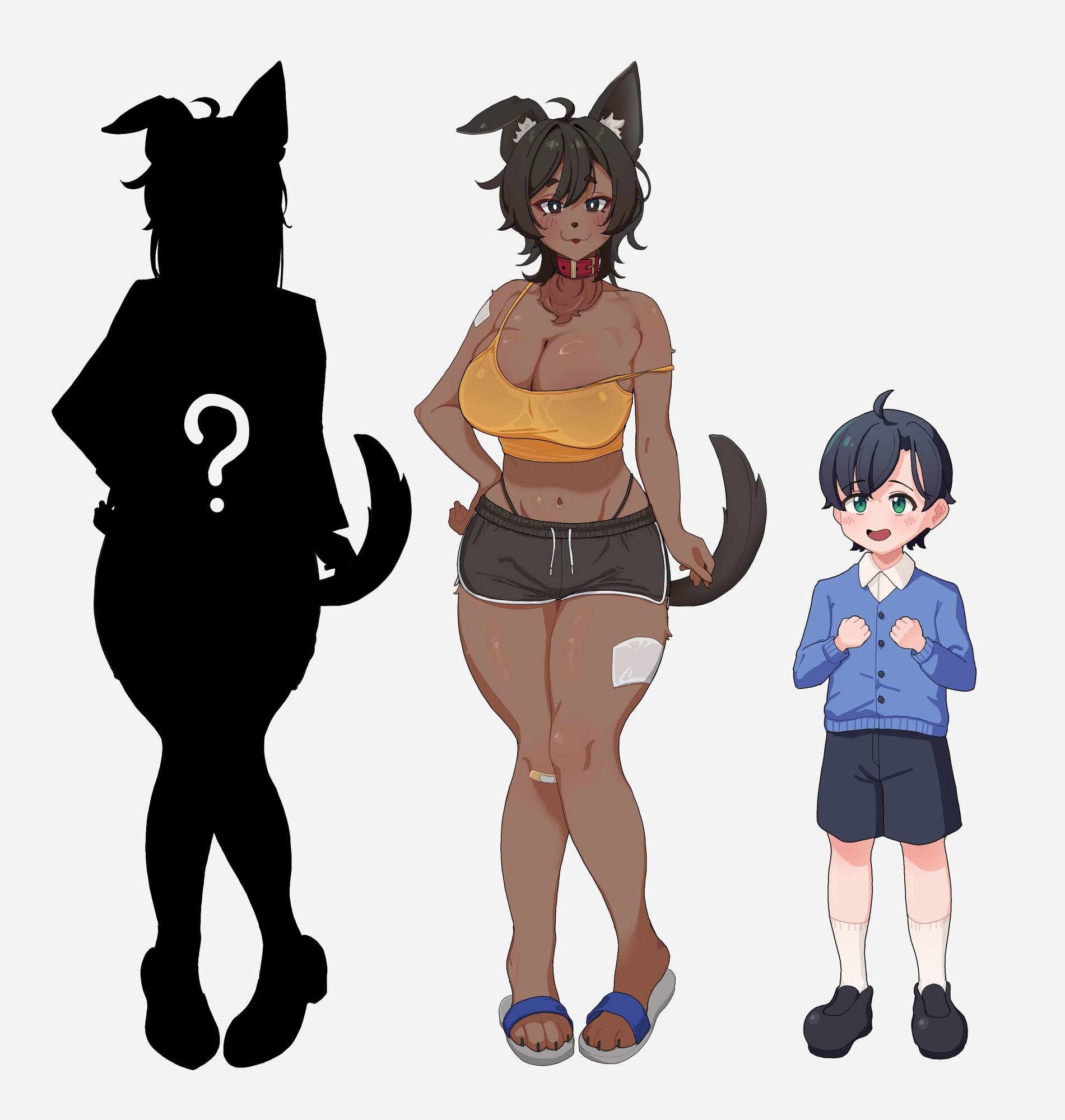 【Live2D】田舎で謎のお姉さんとエッチ三昧!! ～童貞ショタと犬系獣人のお話～