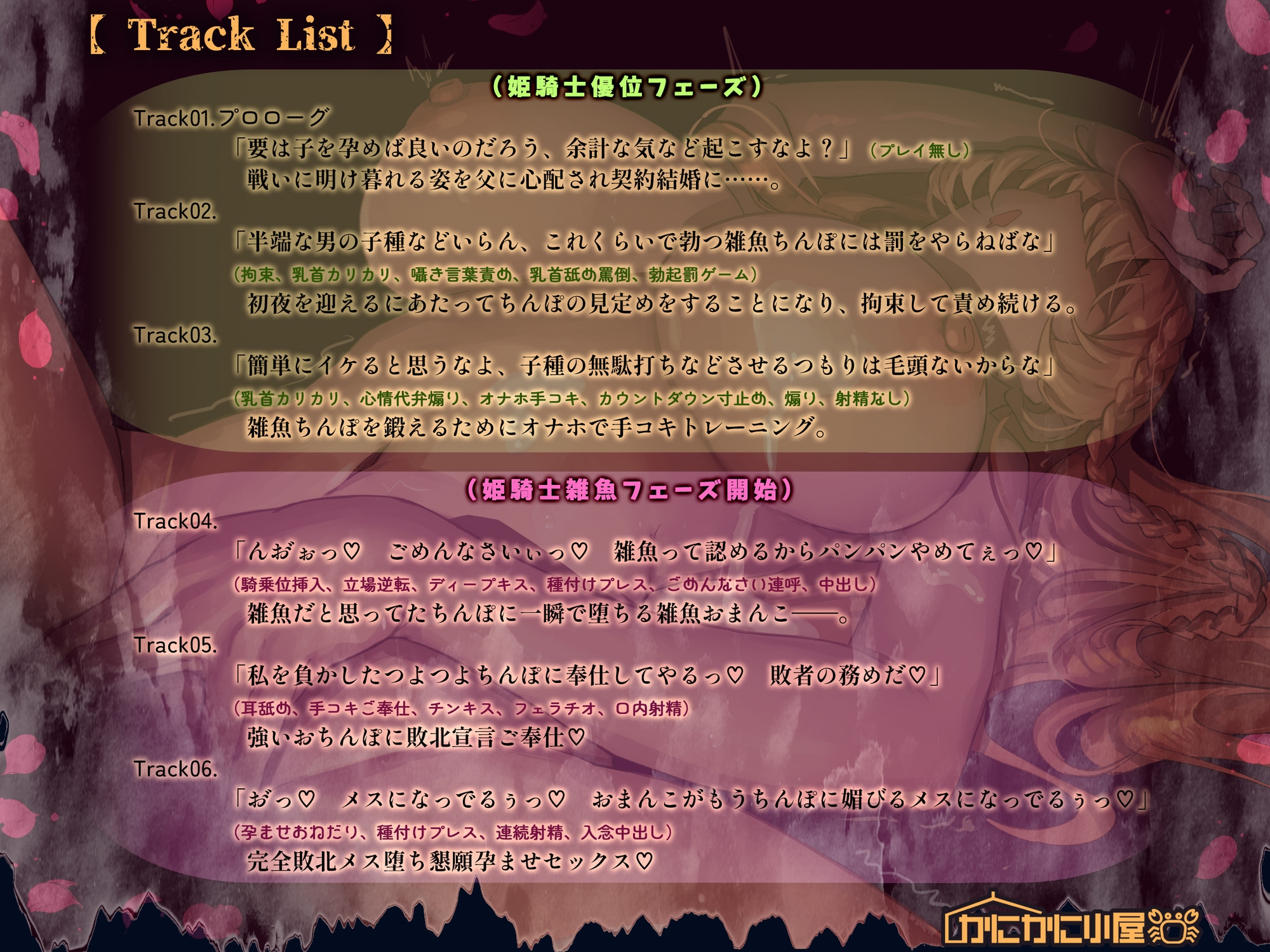 高潔ムチムチ姫騎士様の雑魚おま〇こ種付け孕ませ契約~お゛っ、僕は絶対にお前のちんぽには屈しないぃい~