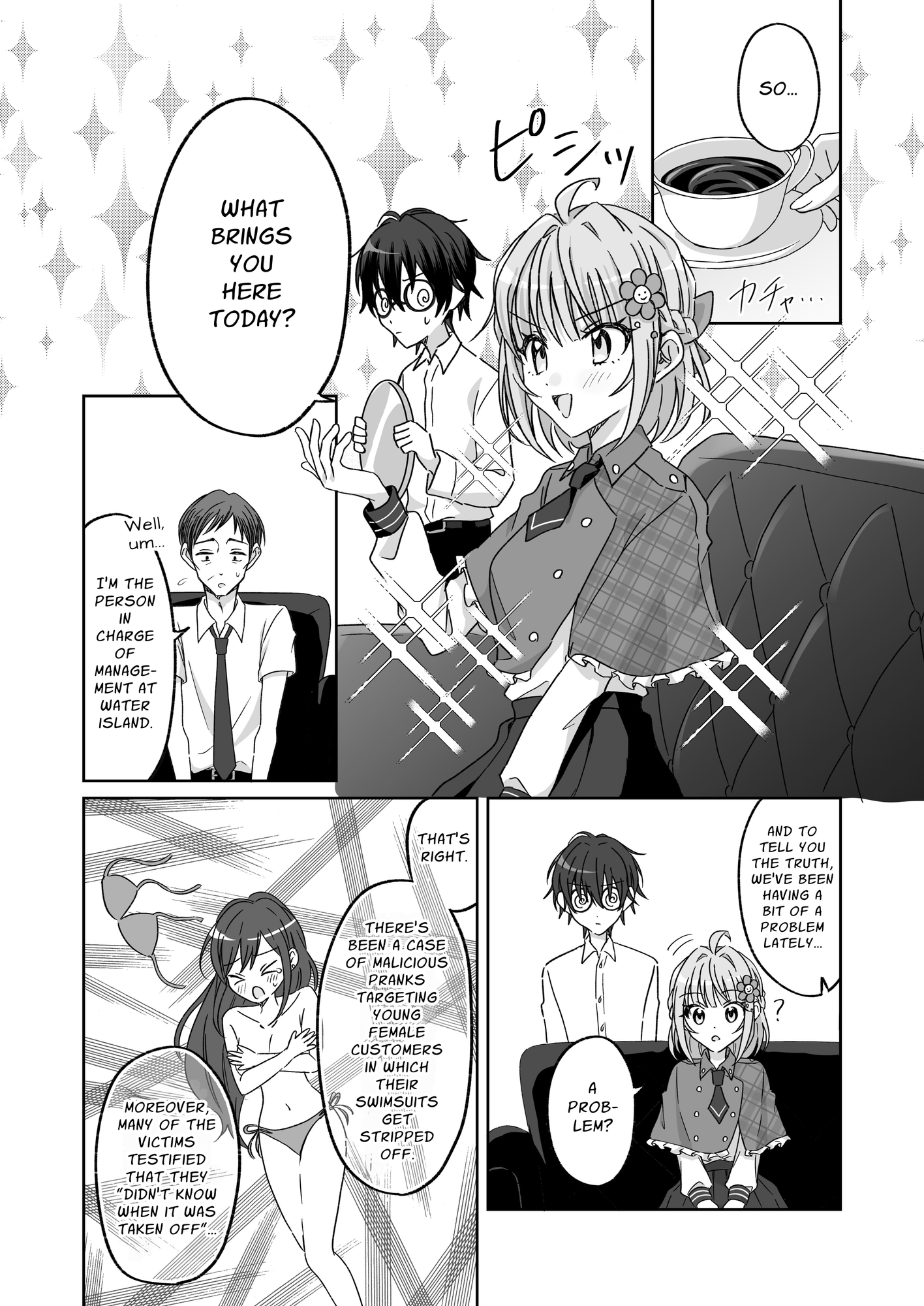 【英語版】プールで強○ポロリ！? 水着美女を狙う変態男を捕まえろ！