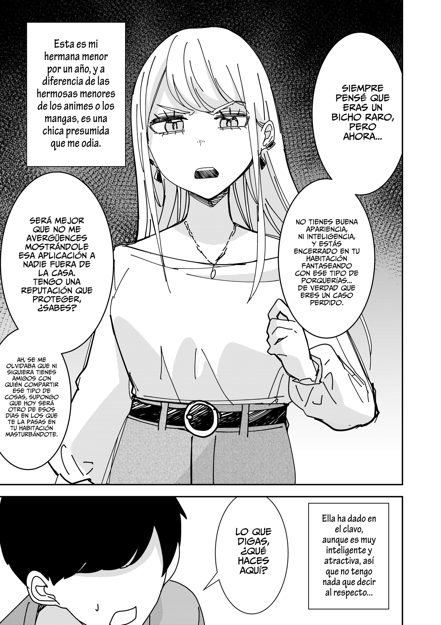 【スペイン語版】催○アプリで!～クソ生意気な妹をオナホにしてみた～