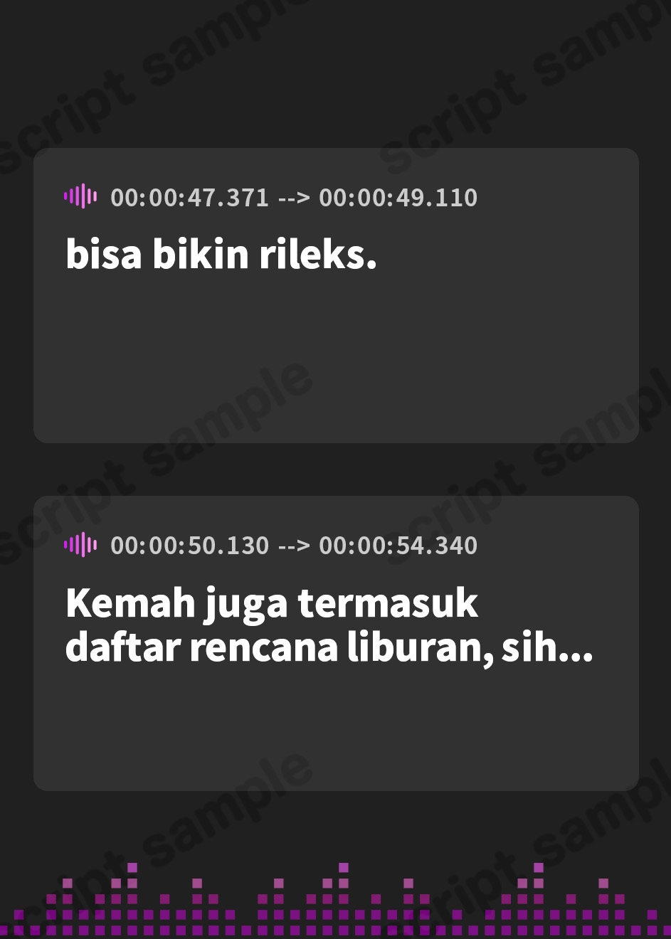 【インドネシア語版】癒しの森のコテージへようこそ 　～密着♪囁き耳かきと極上マッサージで夫婦水入らず癒しの旅ASMR～【cv.佃煮のりお】