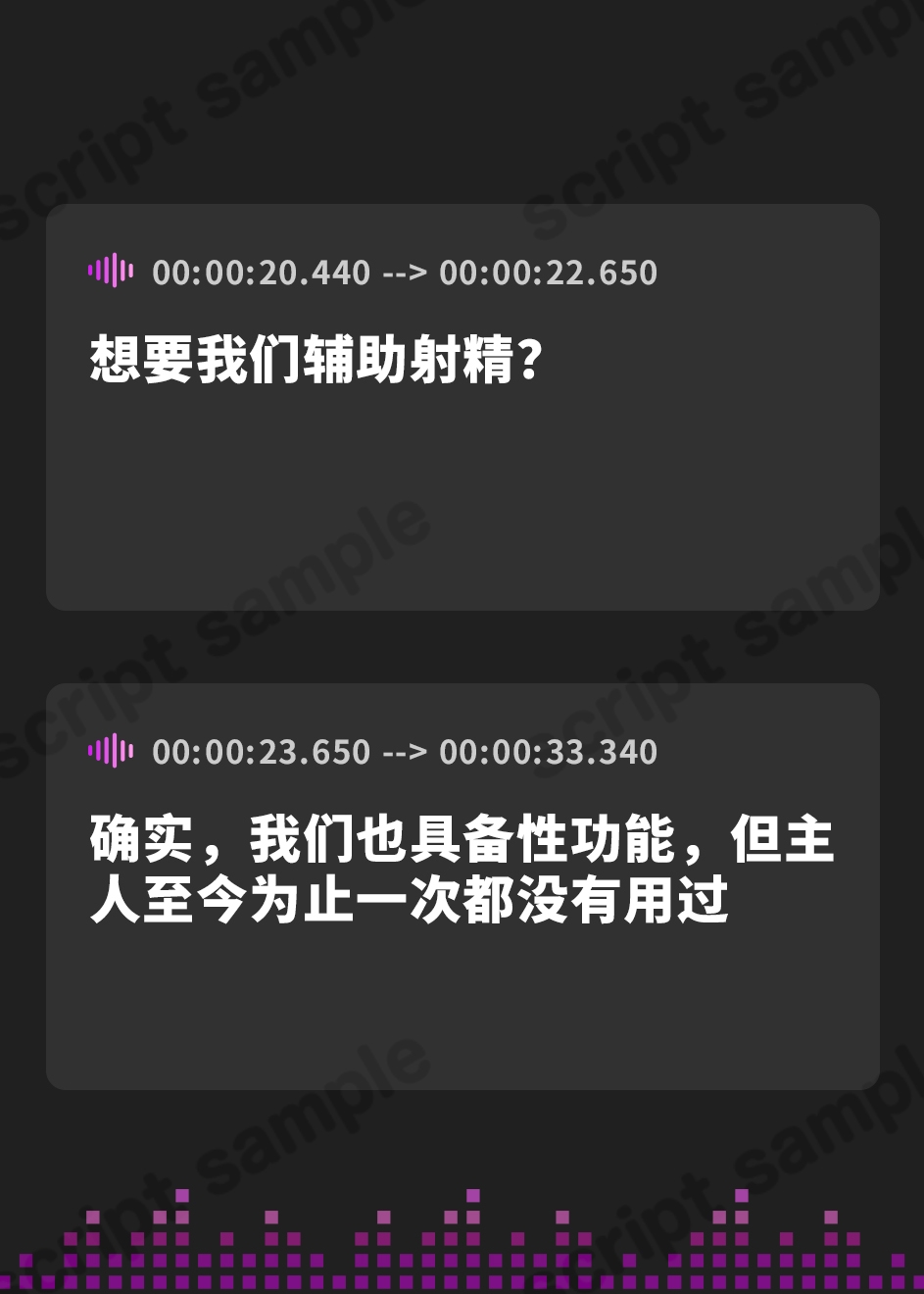 【簡体中文版】マスターのダサい精子…惨めに吐き出しましょうか 射精禁止!無感情な双子アンドロイドの容赦なしの電子音オナニーサポート