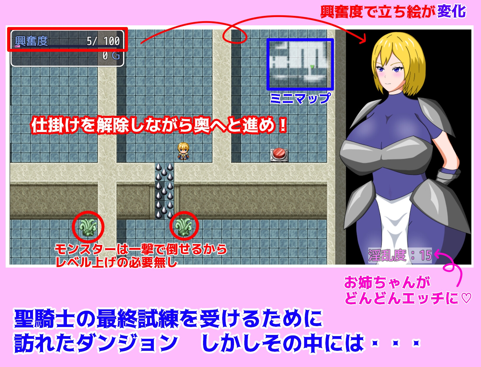 姉騎士と淫秘の迷宮