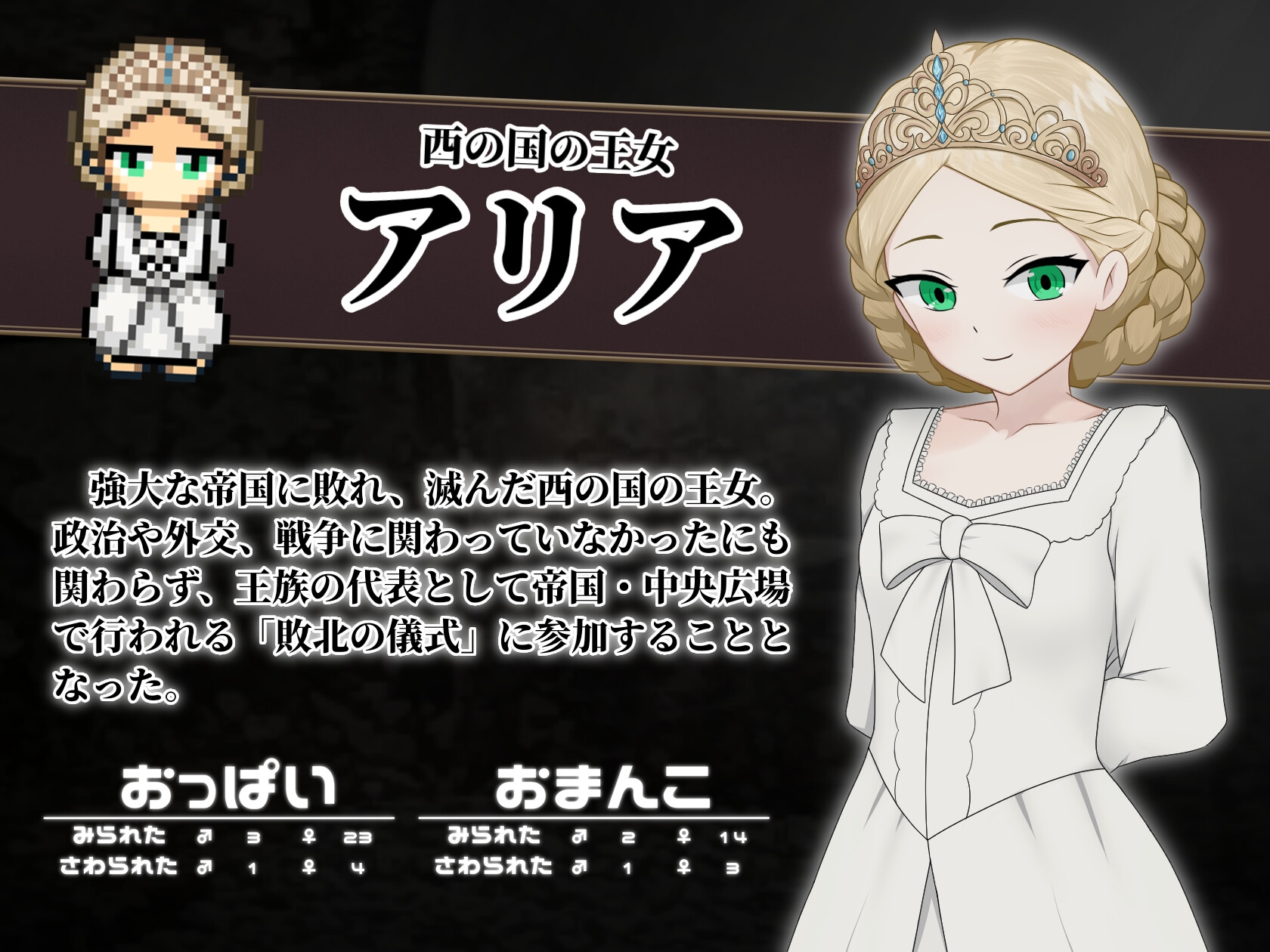 マケヒメゼンラ ～敗戦国の姫君は中央広場で全裸にされる～