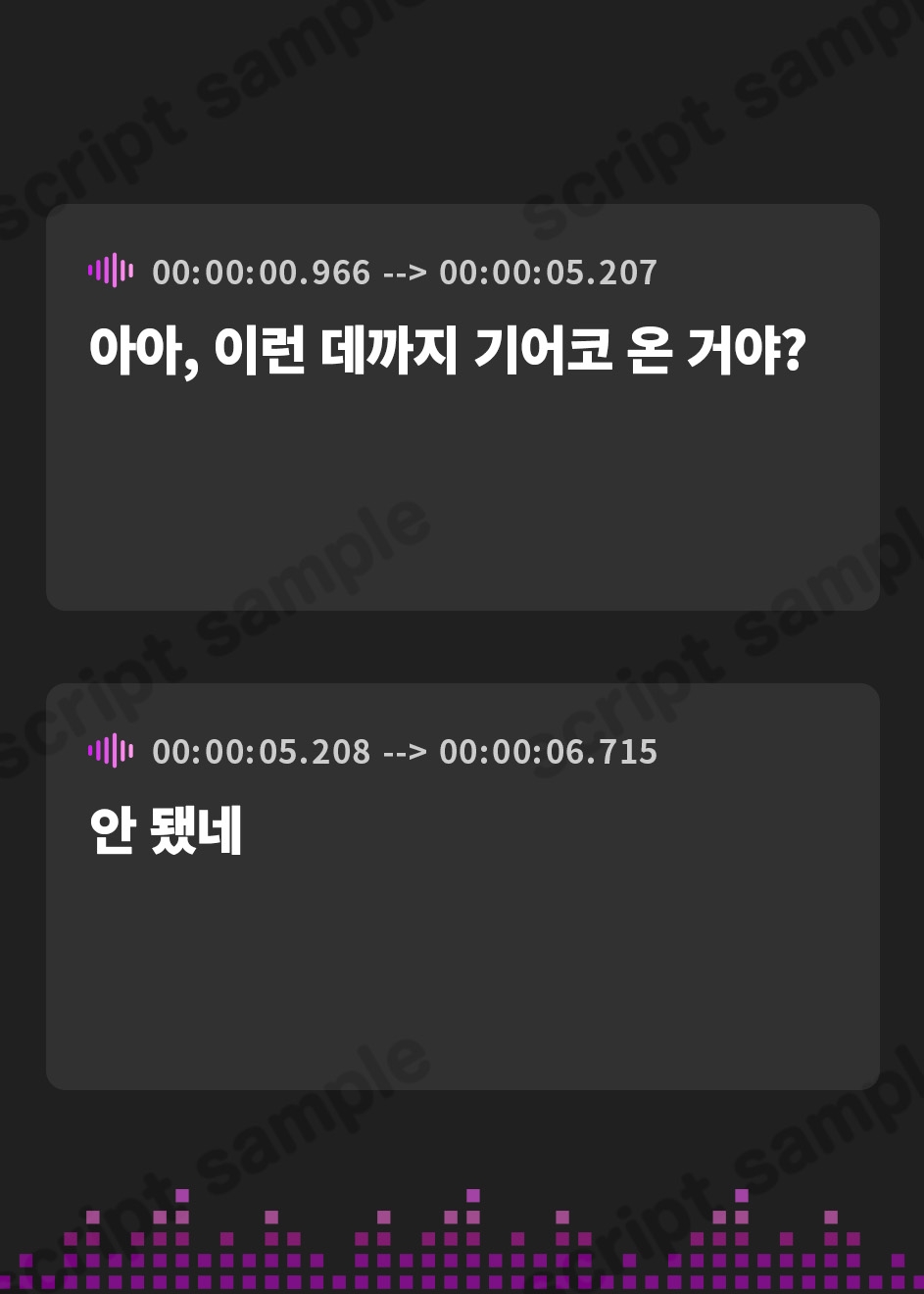【韓国語版】どこまで変態になれますか?～ダウナー系マゾいじめサキュバスに『変態度を試される』レベル式オナサポ♡～