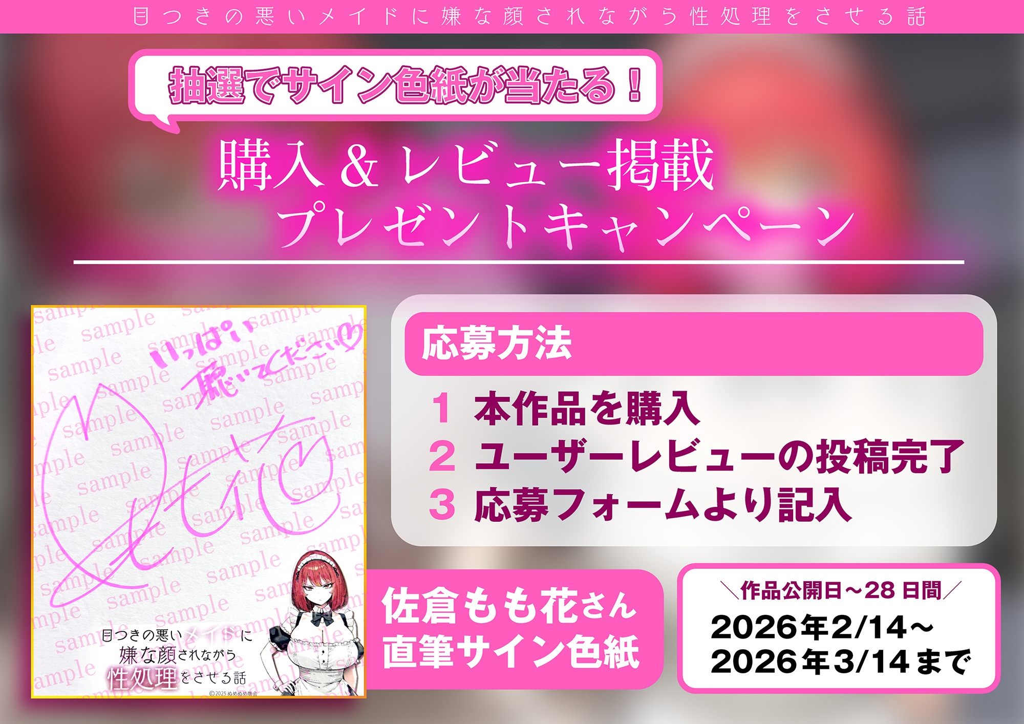 【屈辱プレイ】目つきの悪いメイドに嫌な顔されながら性処理をさせる話