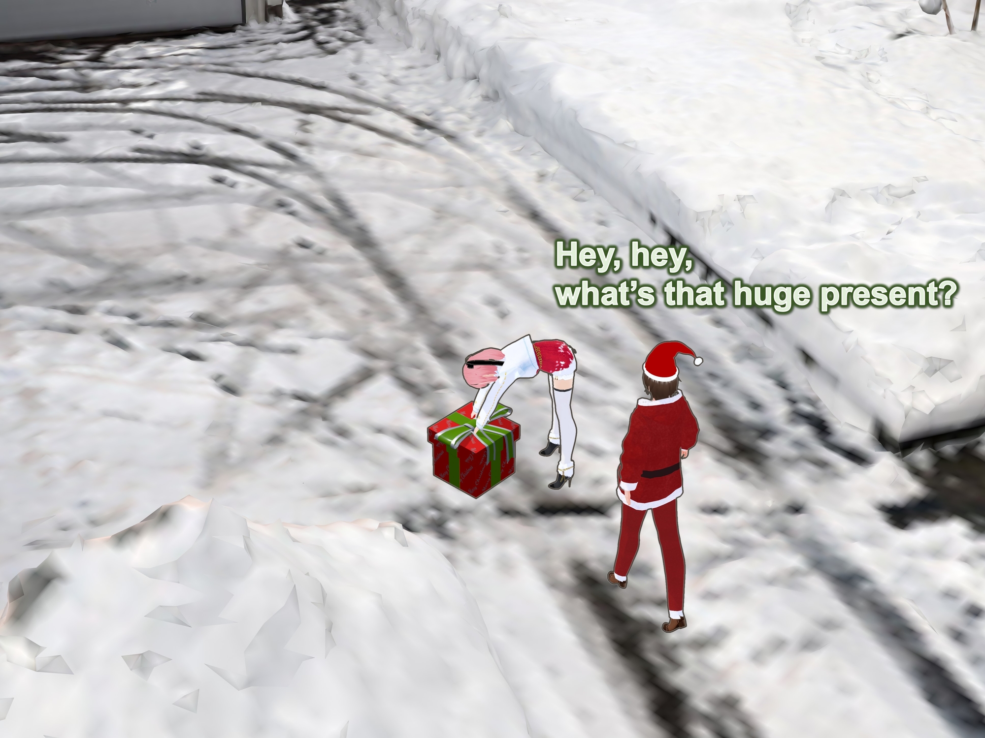 Outgrowing only girls, Overtake boys, Growth sound. Santa Arc