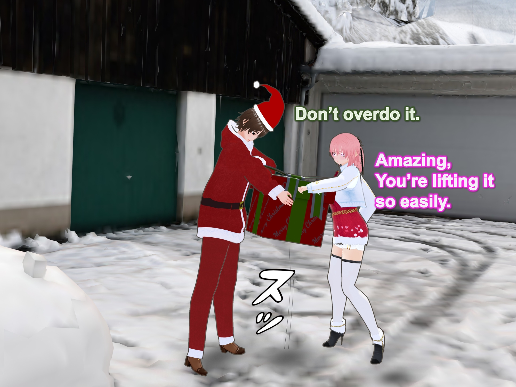 Outgrowing only girls, Overtake boys, Growth sound. Santa Arc