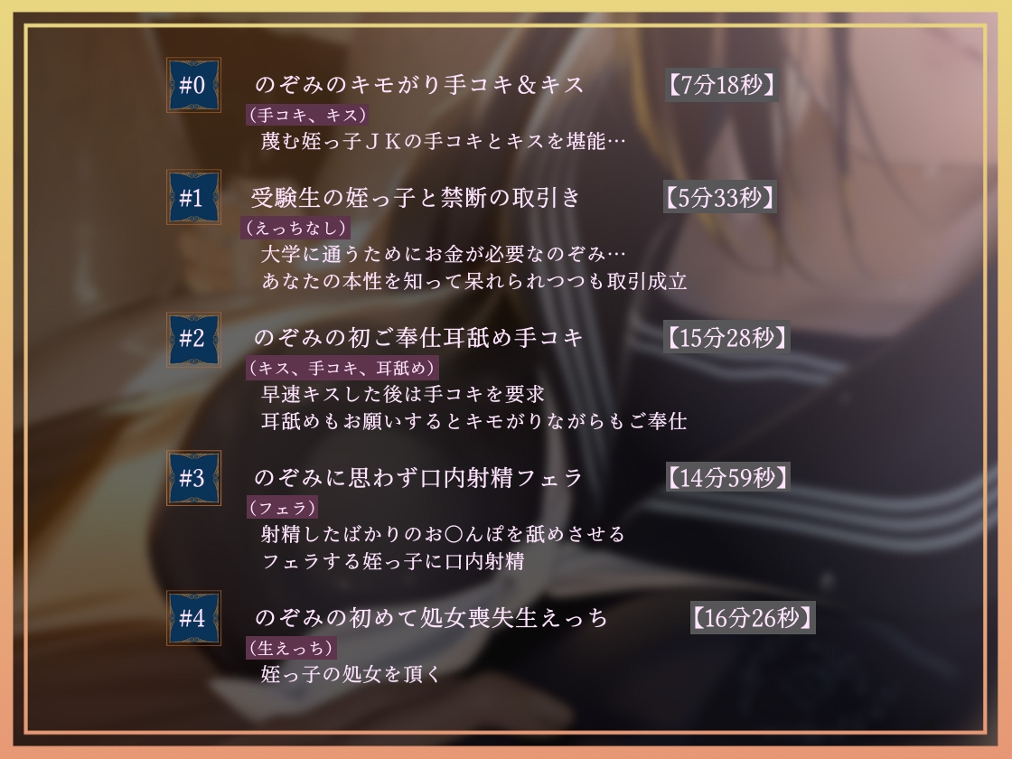 【低音囁き】きっも…。～低音クール真面目受験生に耳元で蔑まれながらキモがられお射精～