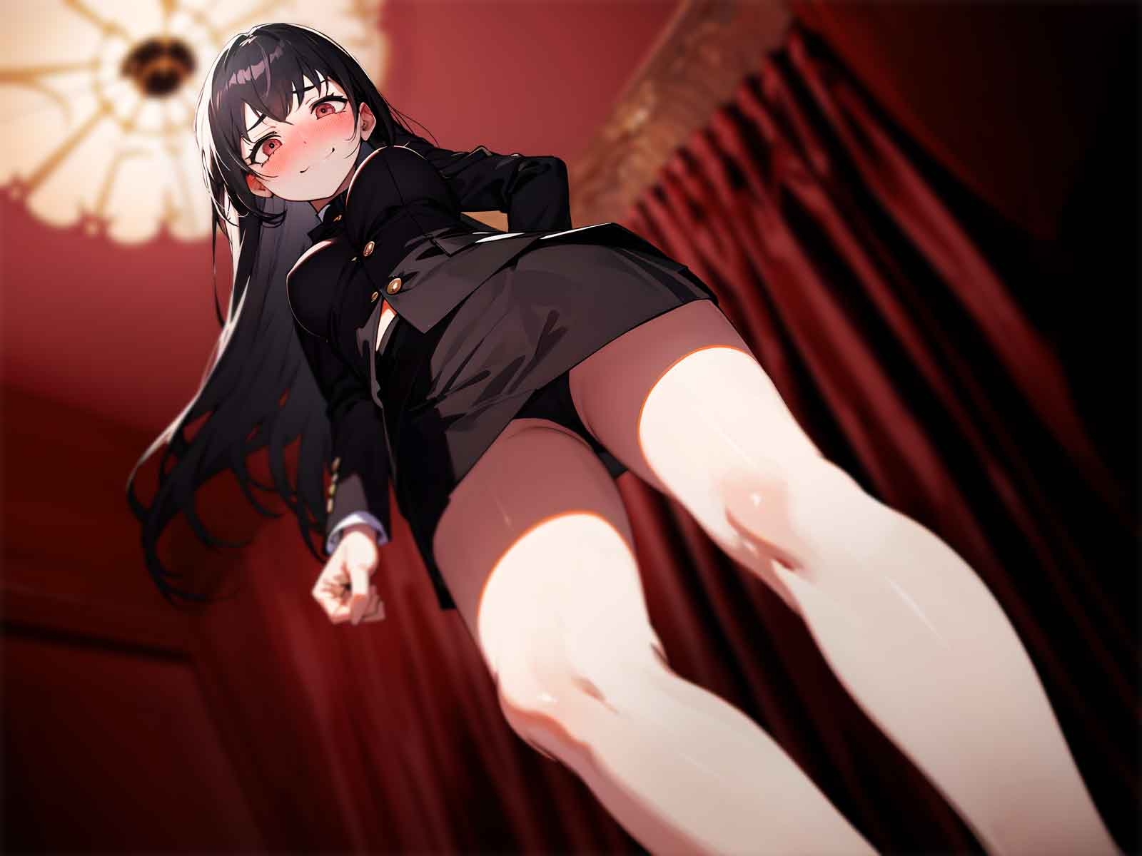 【二重人格?】見た目は清楚な受付嬢の性欲発散ウラ勤務～ドSモードで満足するまで終わらない連続搾精えっち～