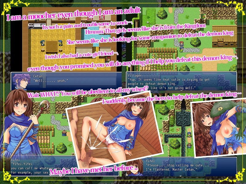 Moocher becoming a hero!? The tale of Horny hero