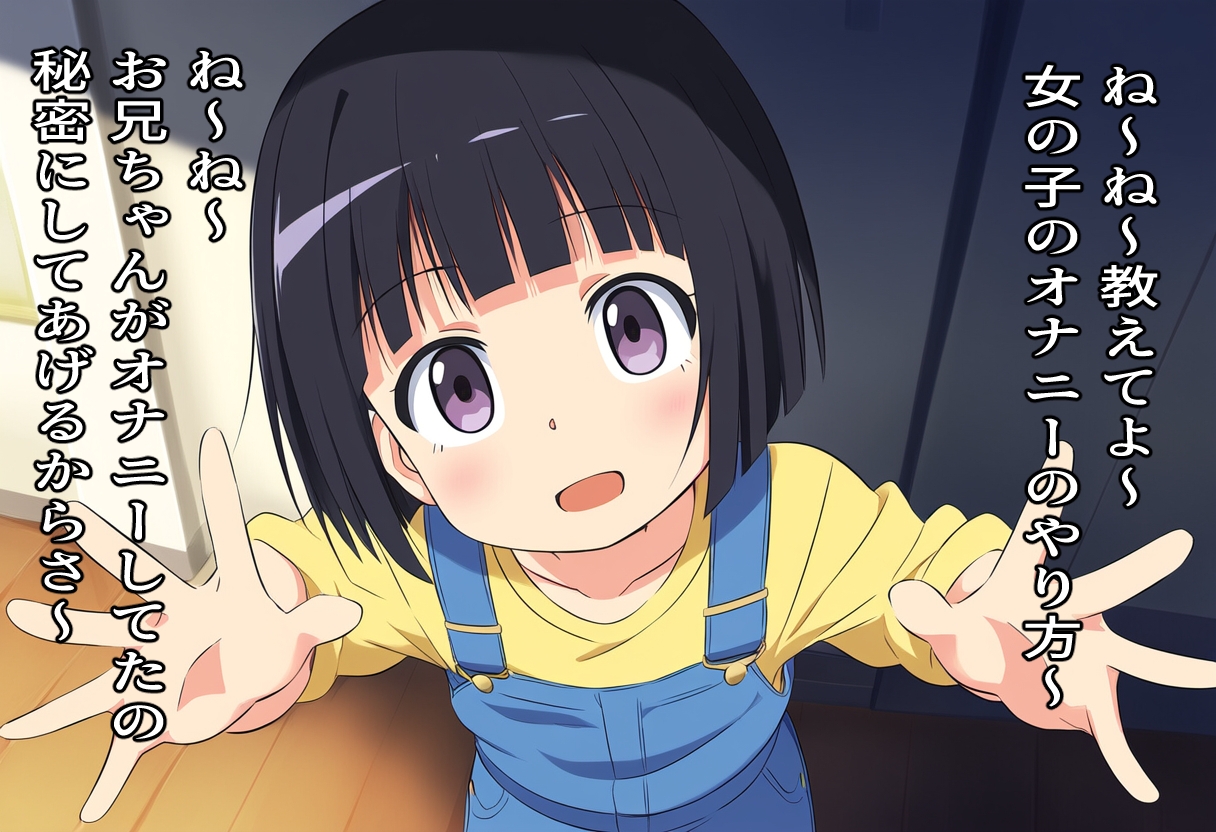 オナニー教えてお兄ちゃん～兄のオナニー現場を目撃した妹は自分もオナニーがしたい～