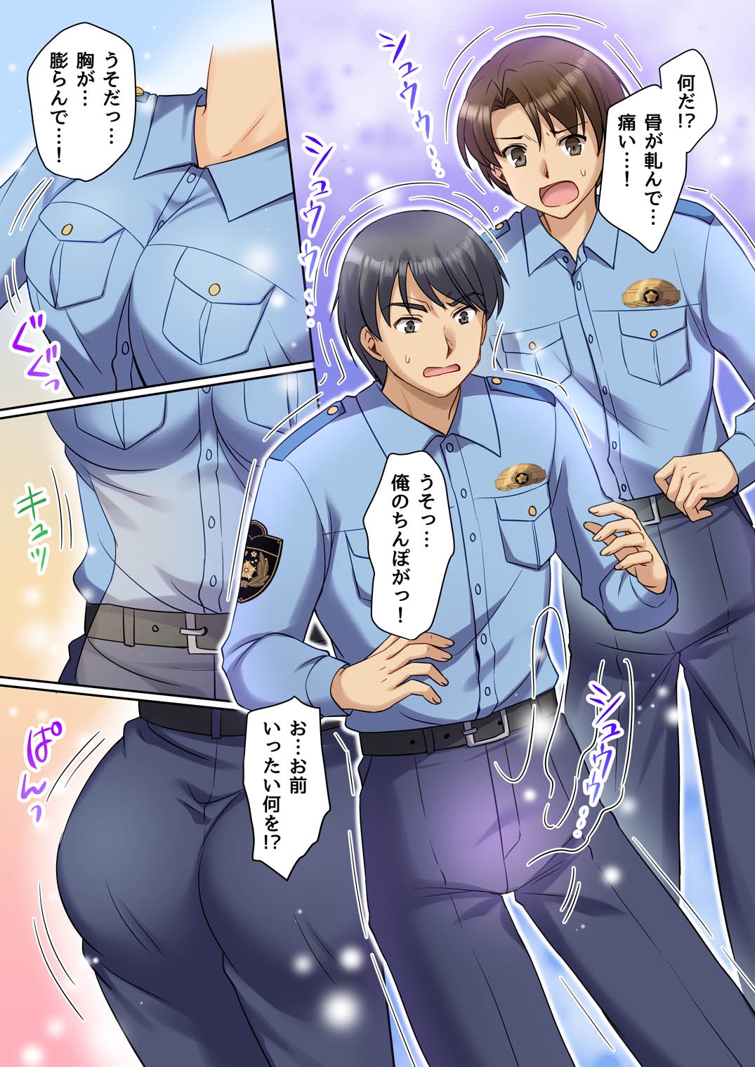 TS現実改変 ～新人コスプレ風俗嬢♀に堕ちる警察官♂～