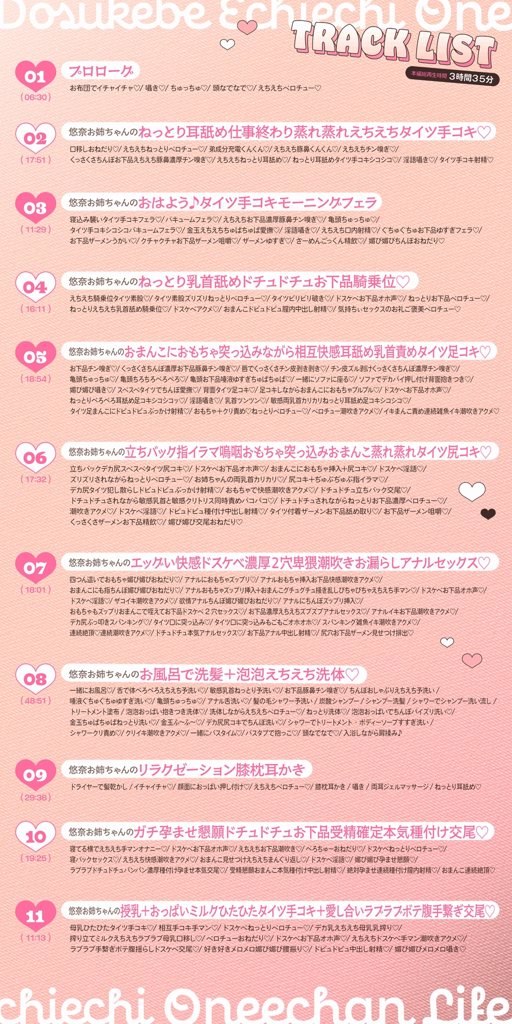 【ドスケベ淫語連鎖コンボ】低音ドスケベ爆乳ムチムチお姉ちゃんドスケベ淫乱ドスケベえちえちお姉ちゃんライフ【フォーリーサウンド】