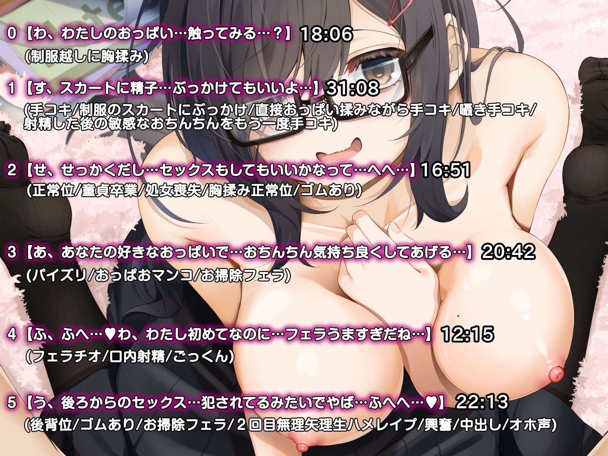 【KU100】根暗で陰キャな女友達がHカップのおっぱいで誘惑～両片想いをエロで成就～