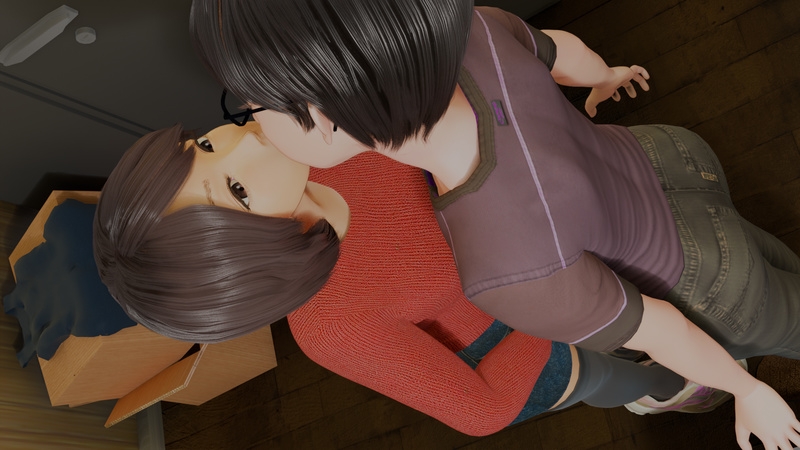 ロッカールームのシコメ