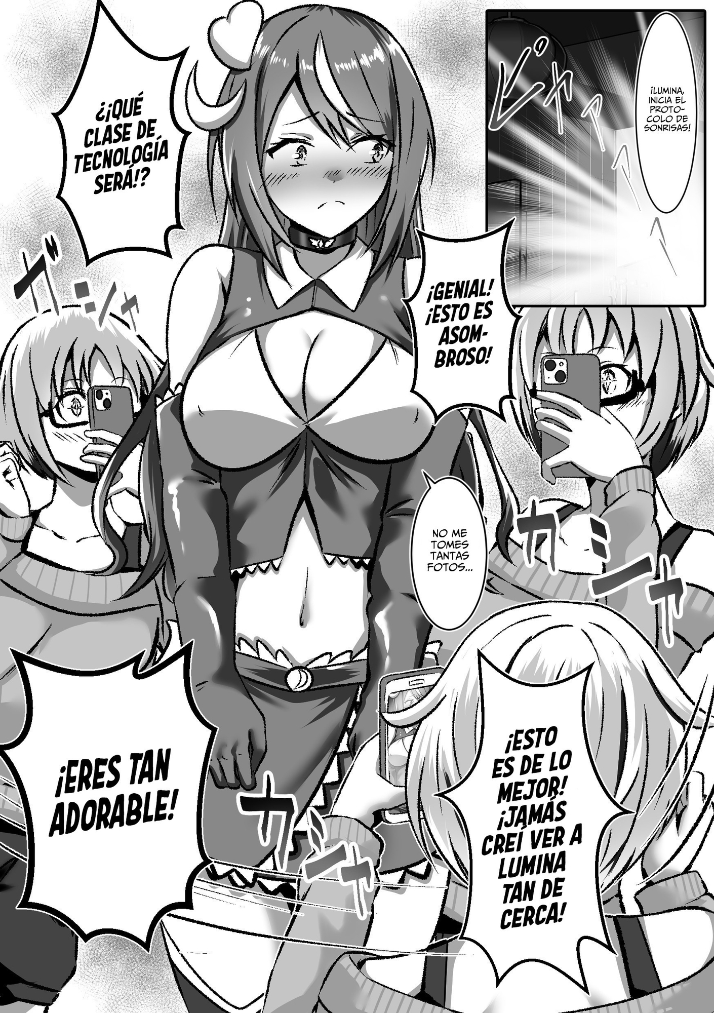 【スペイン語版】TS変身でメス堕ちした彼氏と百合えっち三昧