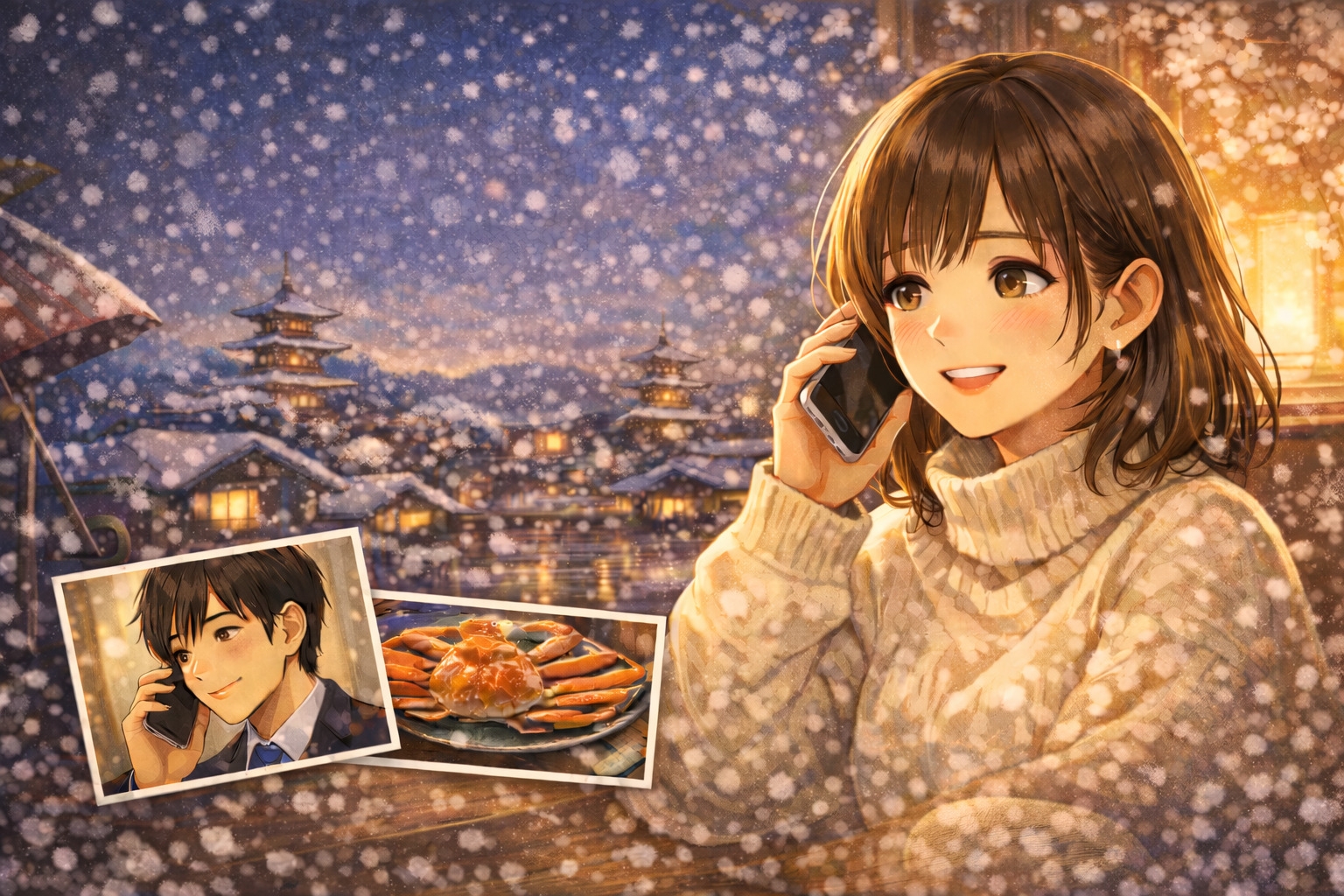 【金沢弁】仕事終わりの君へ、遠距離彼女からの『お疲れ様』