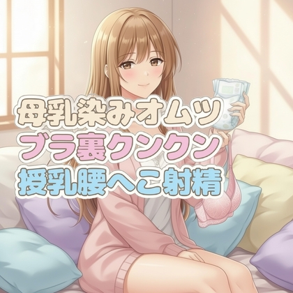 ママのブラ裏クンクン授乳で母乳染みオムツにお漏らしぴゅっぴゅ