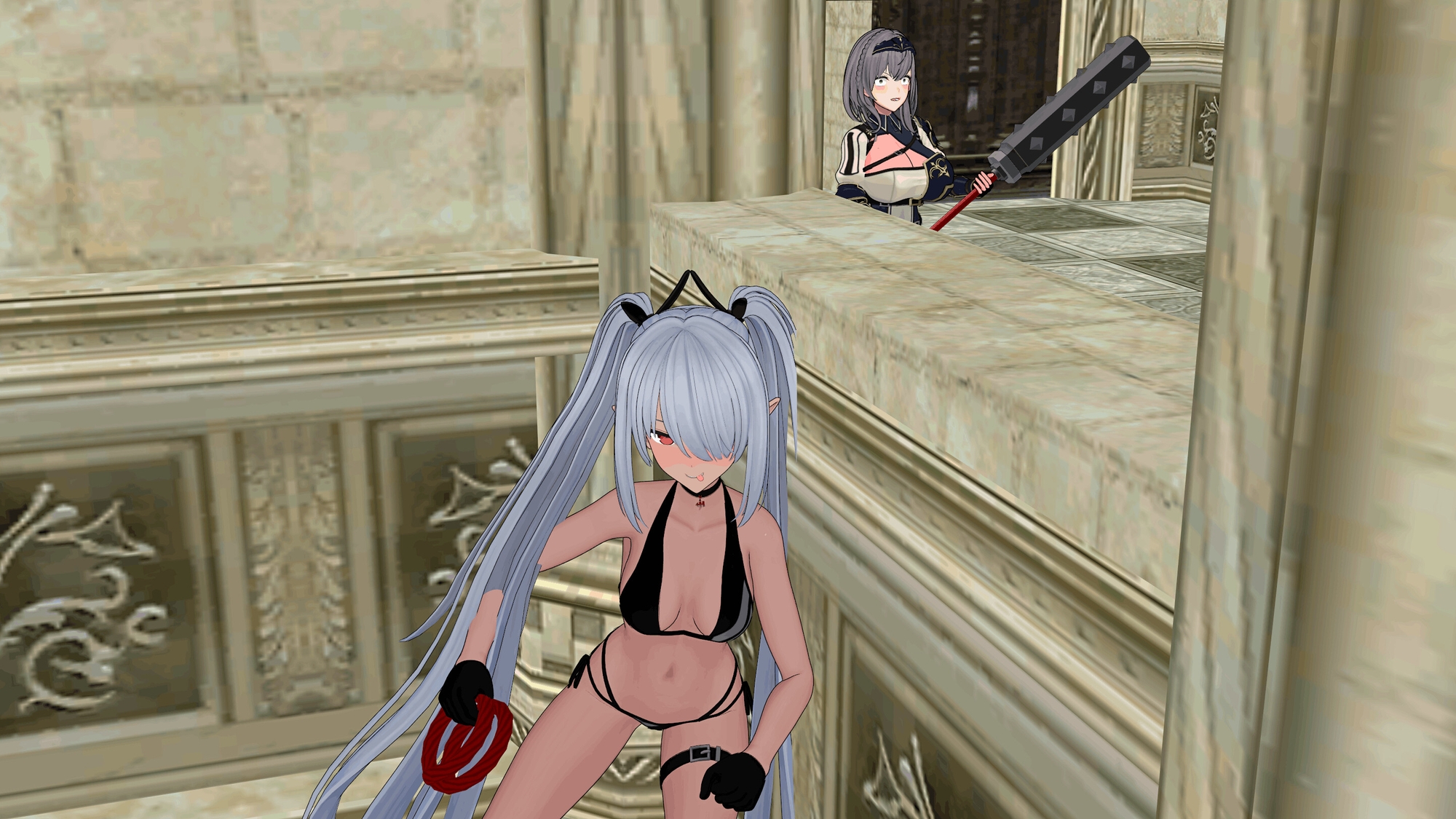 Lyra Vs Minerva - Public Indecency (2/3 Falls)