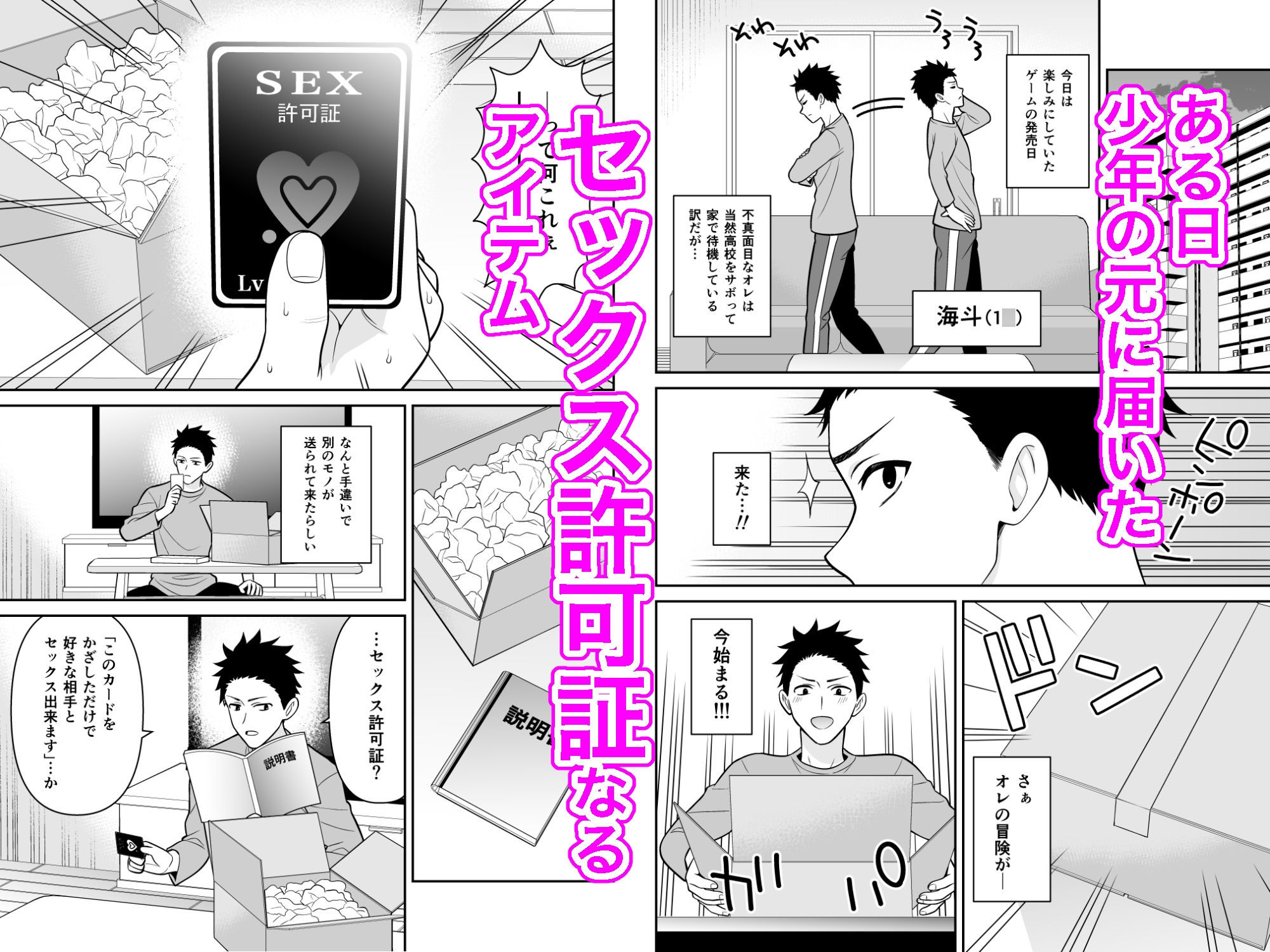 セックス許可証 かざしただけでヤり放題 催○服従