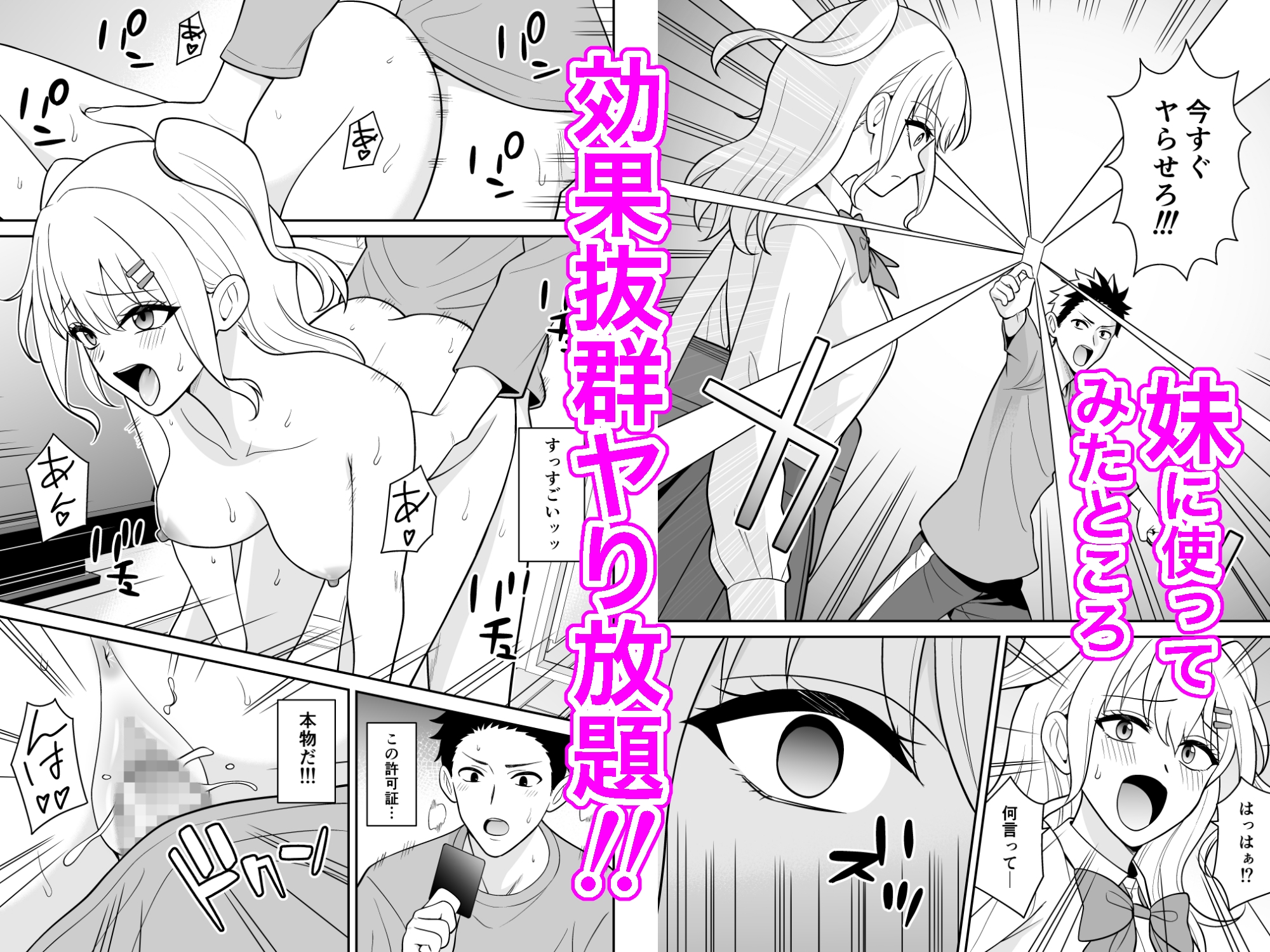 セックス許可証 かざしただけでヤり放題 催○服従