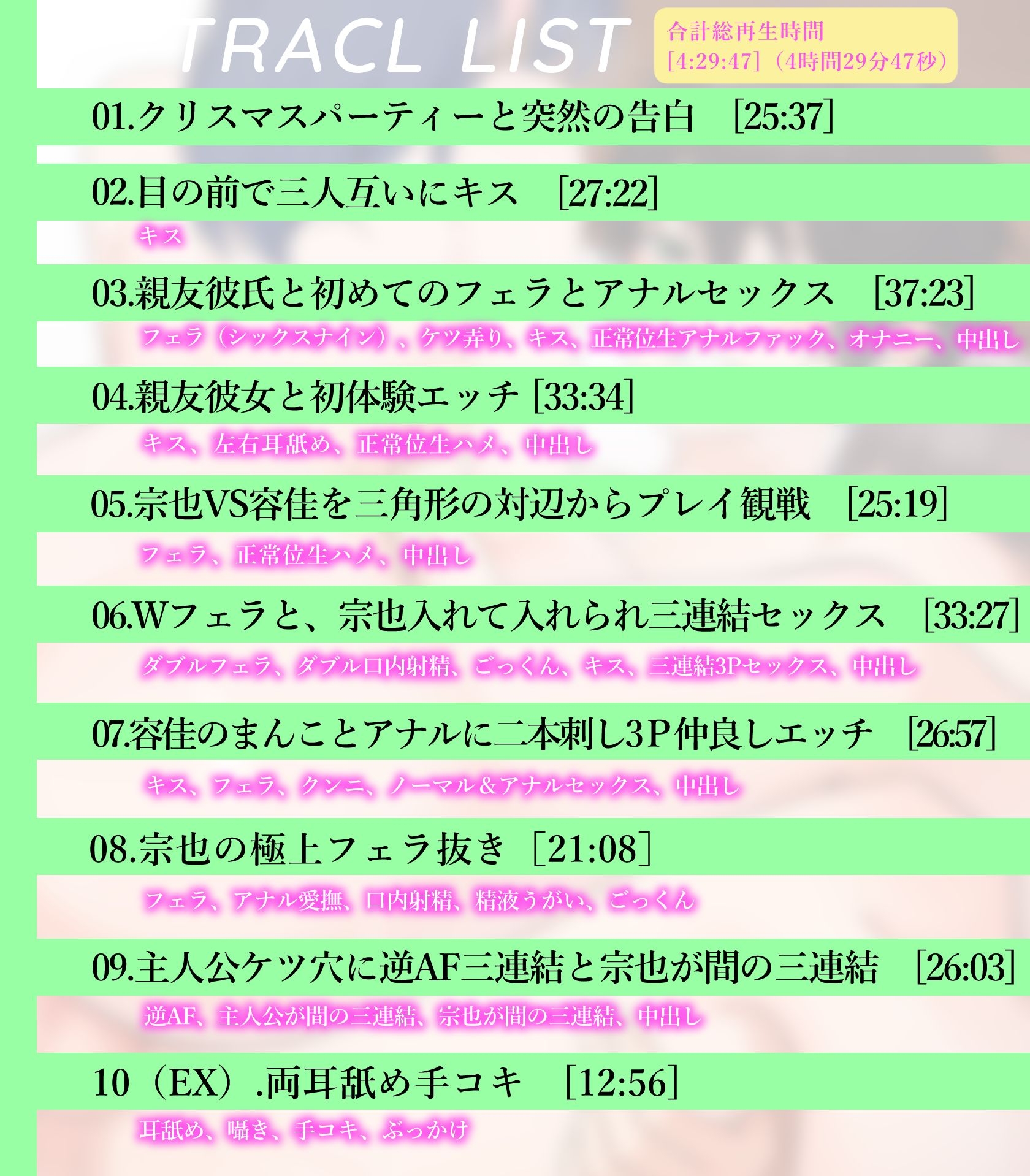 性三角形～友情と愛情の溶け合ったドスケベ相互三角関係～