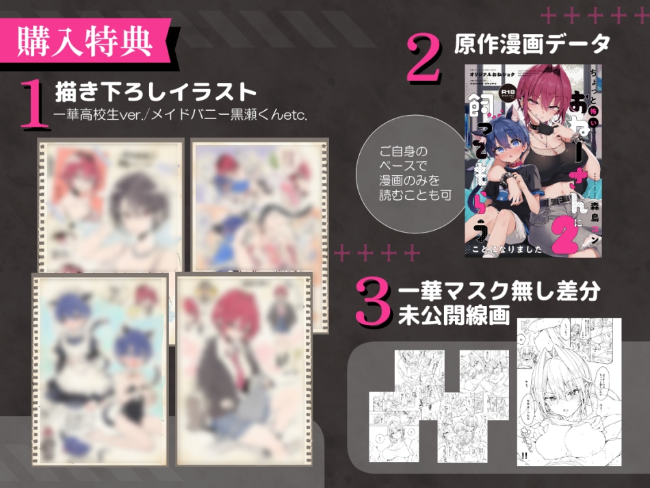 【ボイスコミック】ちょっと怖いおねーさんに飼ってもらう事になりました。2